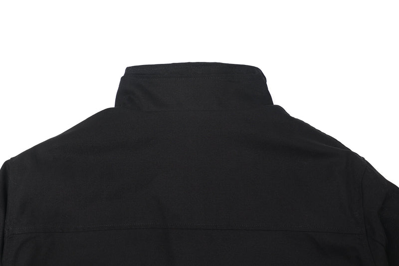 Men's High-Neck Utility Zip Jacket | Streetwear Bomber