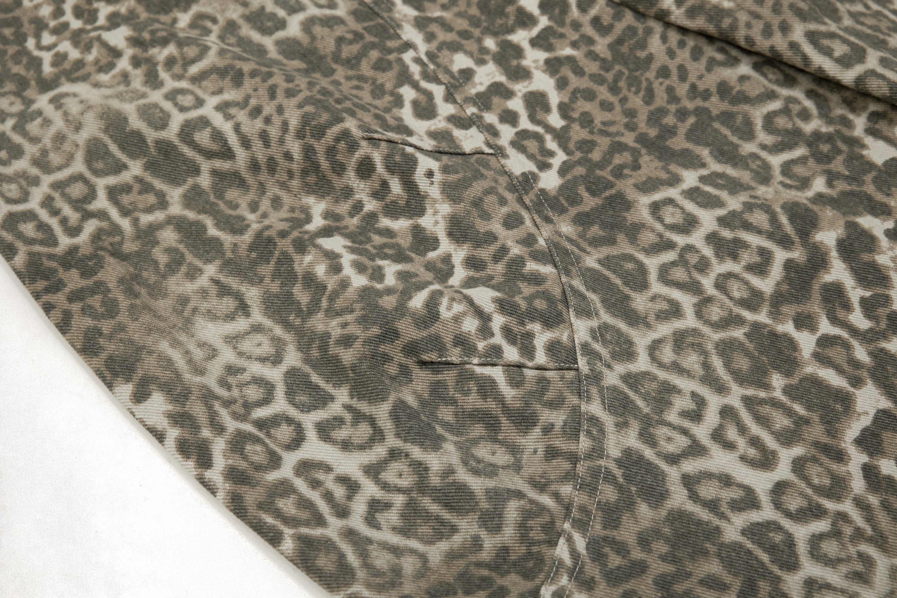 Omirad Leopard Print Barrel Leg Pants | Wide Leg Streetwear