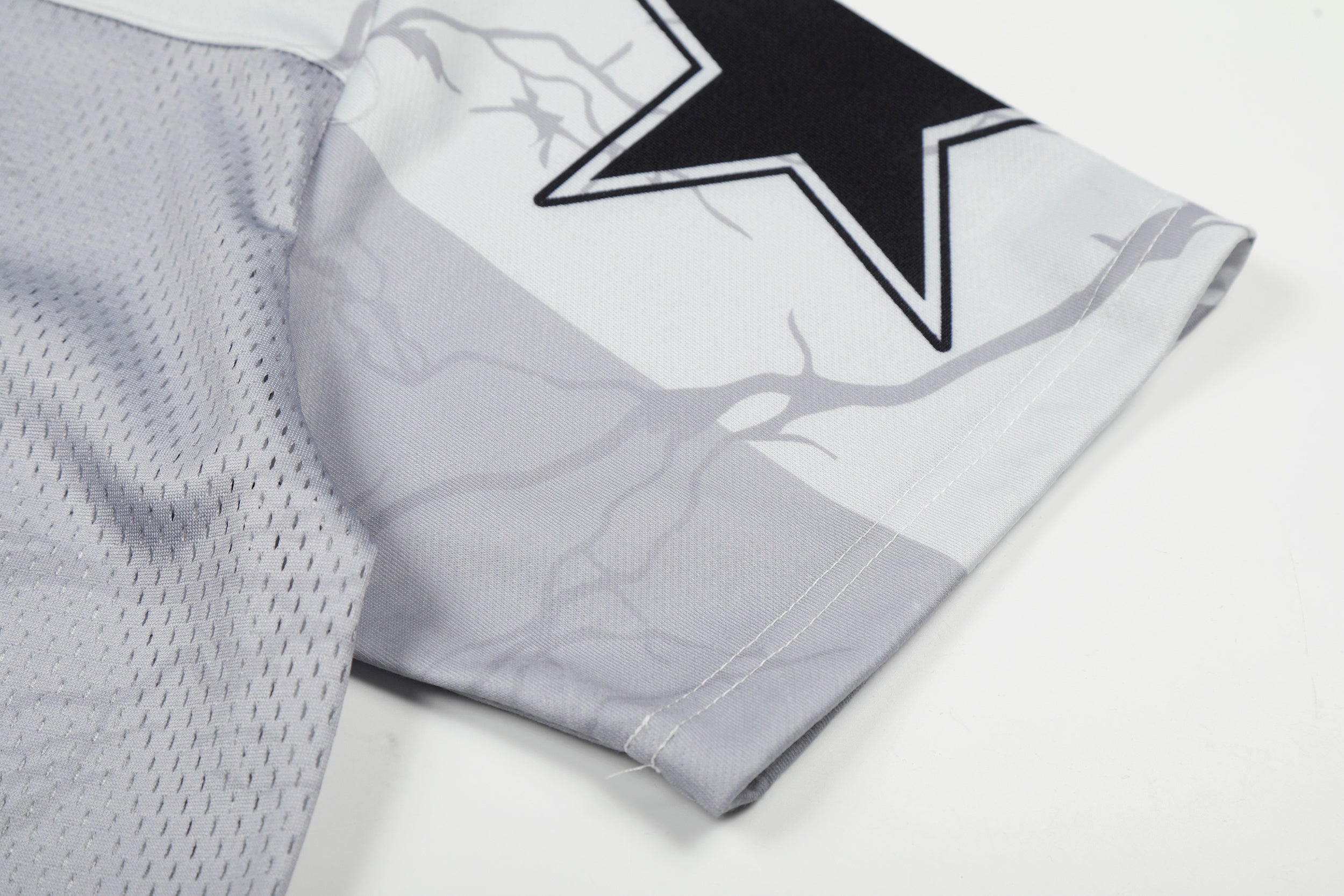 GlfsBrand Portrait Graphic Mesh Football Jersey | No. 99