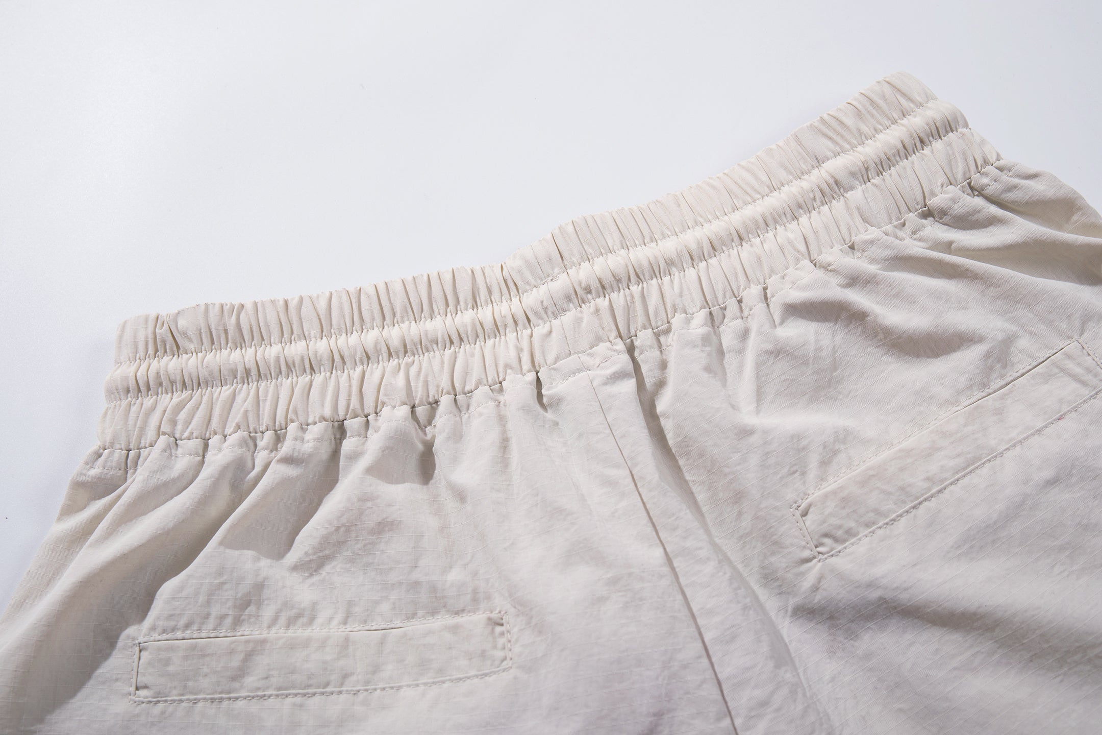 Cross Graphic Wide-Leg Track Pants | Streetwear Nylon