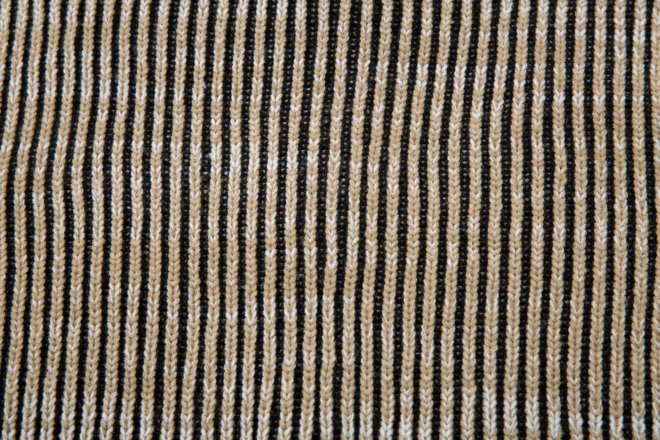 Men's Striped Ribbed Texture Full-Zip Jacket | SEAKOFF