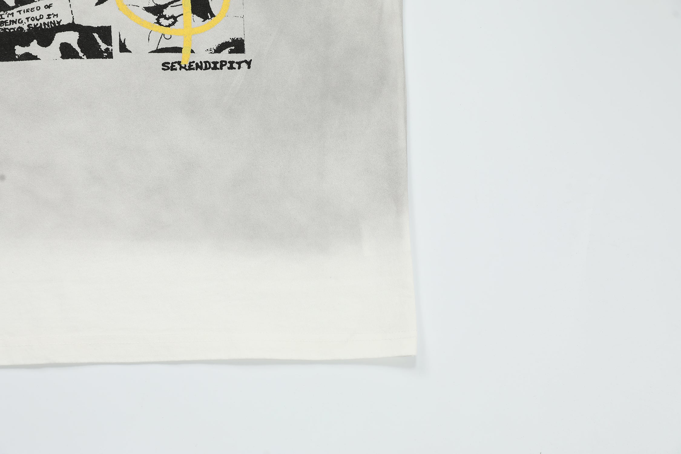 Secret Garden Graphic Panel Oversized T-Shirt | Streetwear Tee