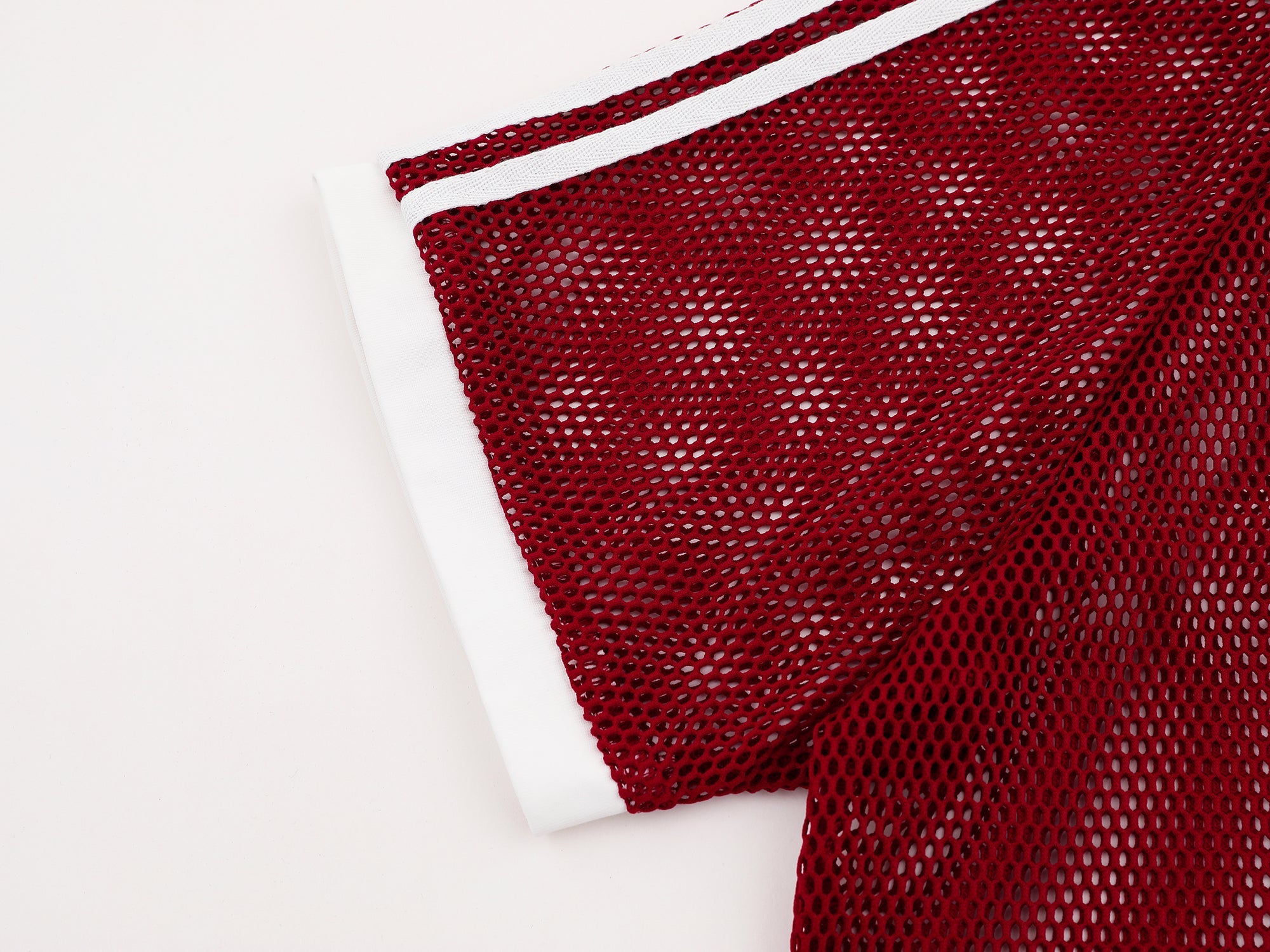 Omirad Vintage Mesh Polo Tee | Retro Athletic Street Shirt