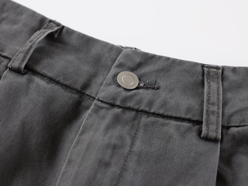 Omirad Classic Barrel Pants | Wide Leg Cotton Trousers