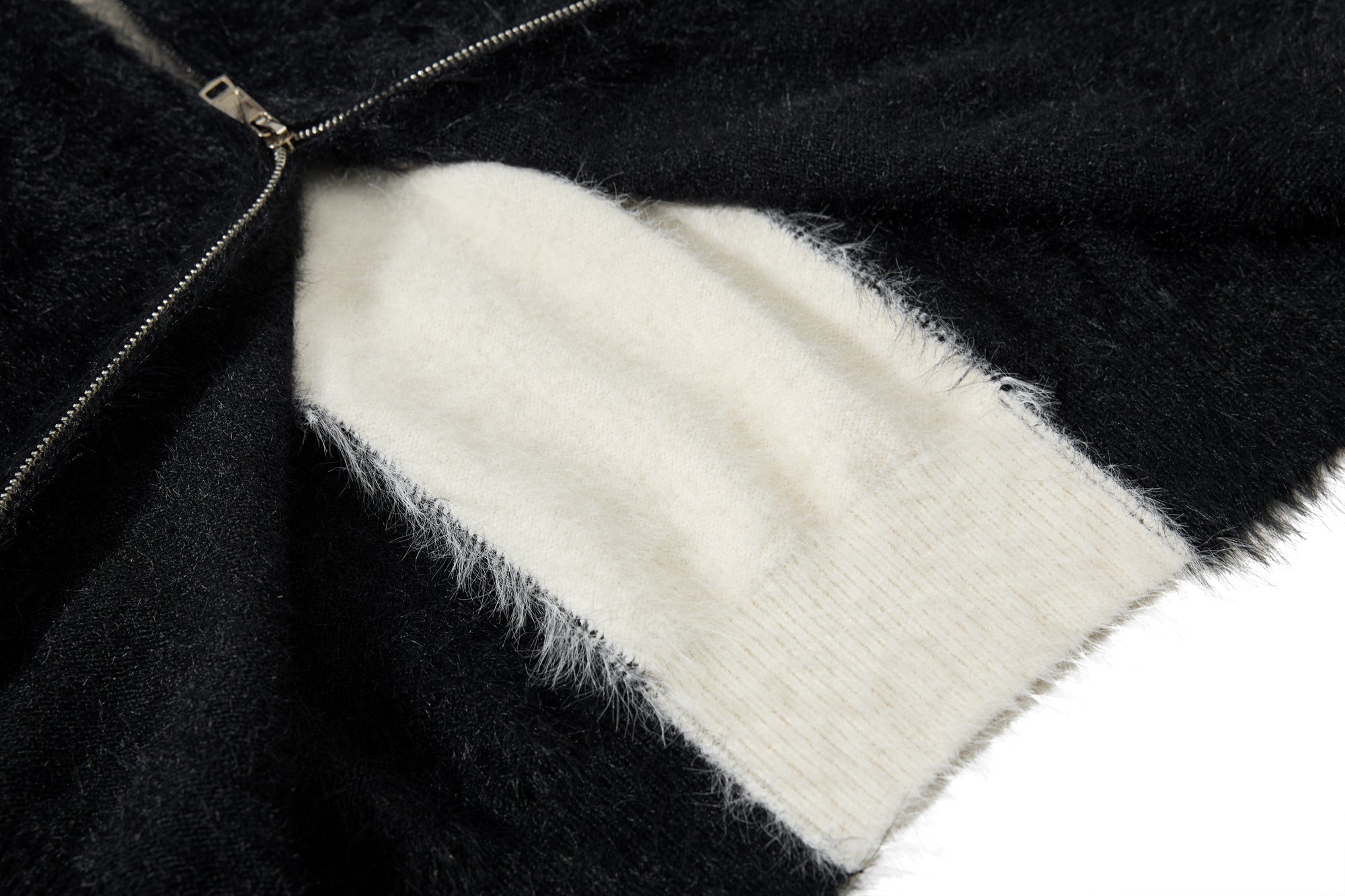 Omirad Cross Fleece Zip Hoodie | Gothic Streetwear Jacket