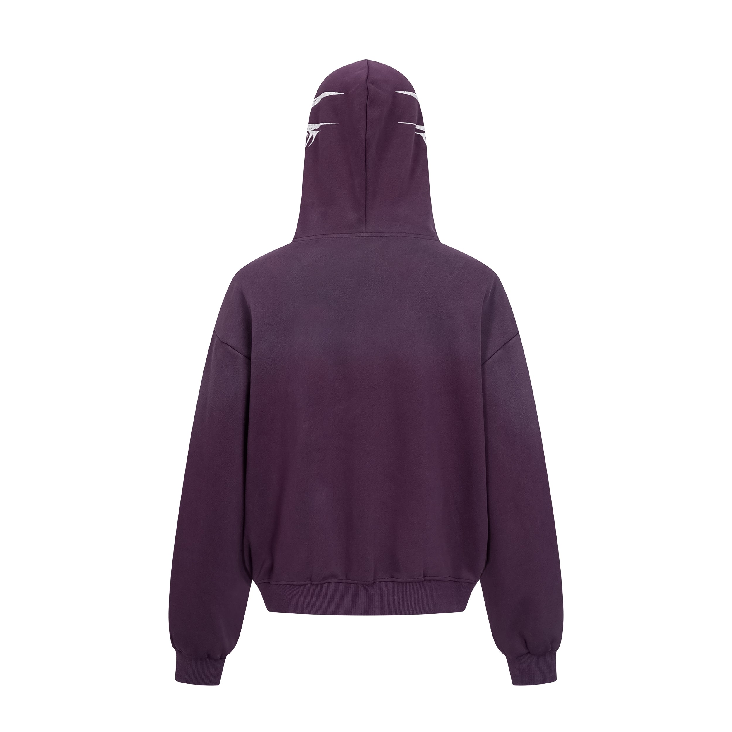 Omirad Full-Script Zip Hoodie | Oversized Streetwear Hoodie