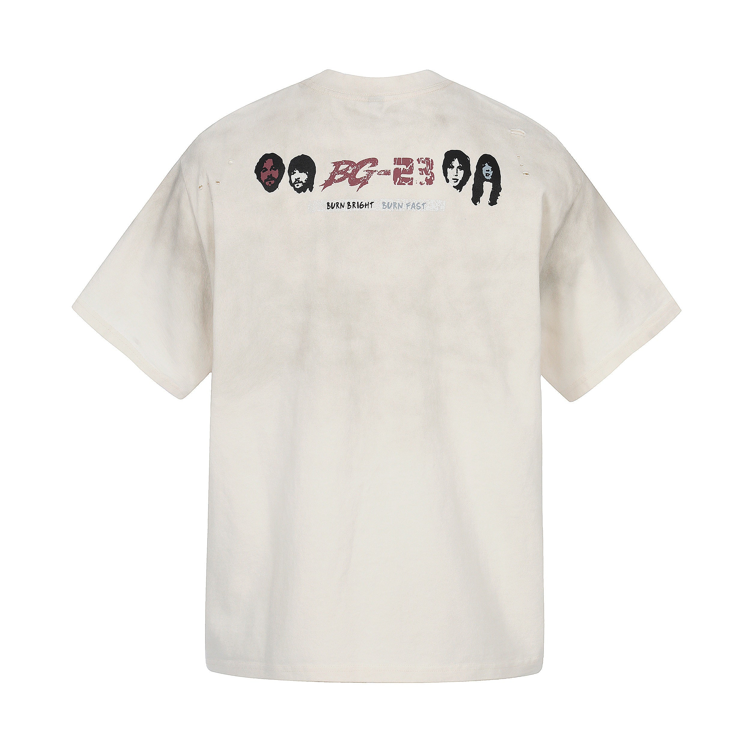 Omirad Wild Noise Vintage Distressed Graphic Band Tee