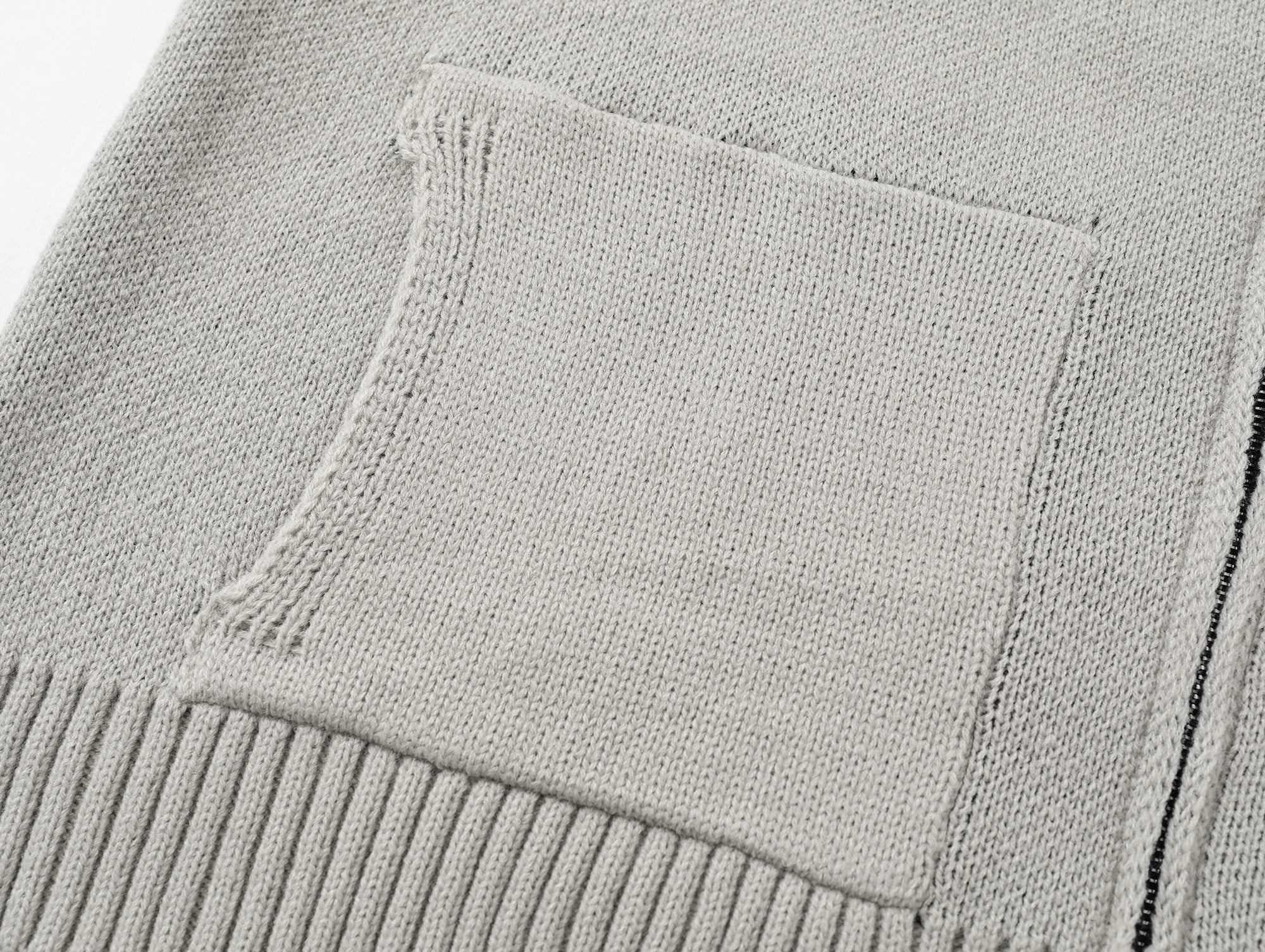 Omirad Eye Vision Knit Zip Cardigan | Streetwear Sweater