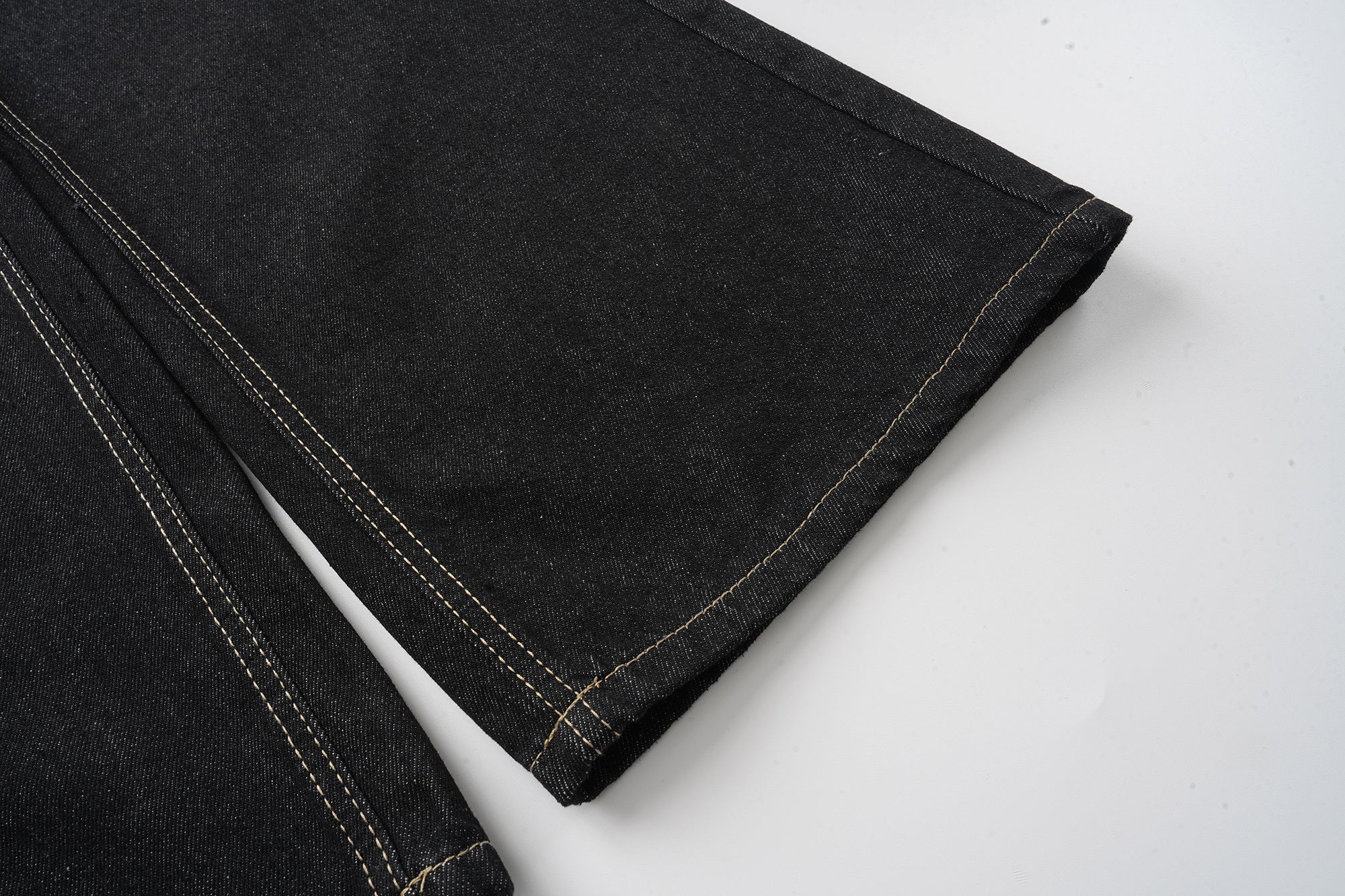 Omirad Star Script Wide-Leg Jeans | Bold Back Graphic Denim