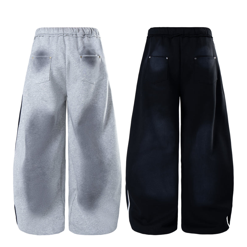 Omirad Curved Panel Sweatpants | Bold Streetwear Joggers