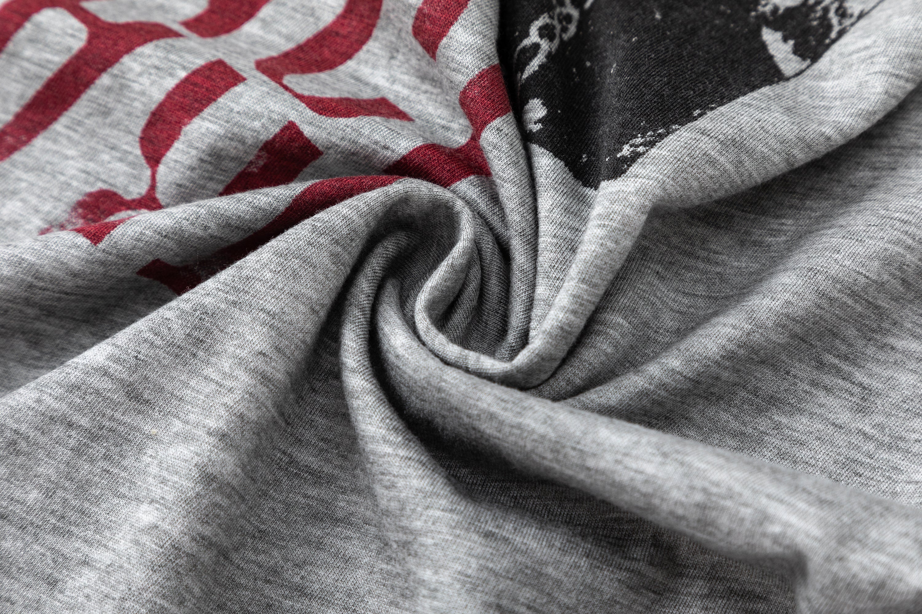 Dual-Graphic Punk Print Long Sleeve Tee | Streetwear
