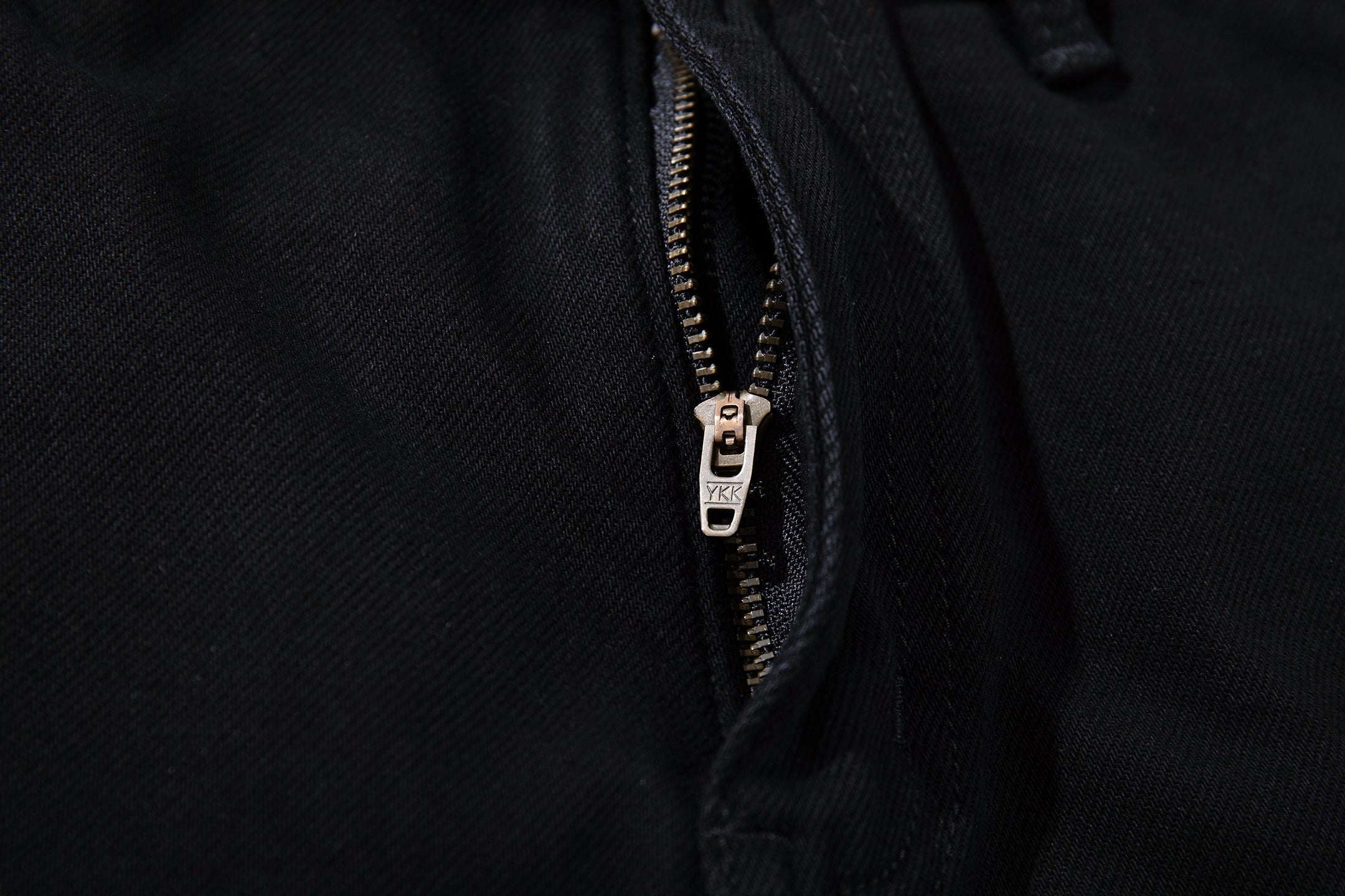 Omirad Tactical Distressed Wide-Leg Pants | Black Denim