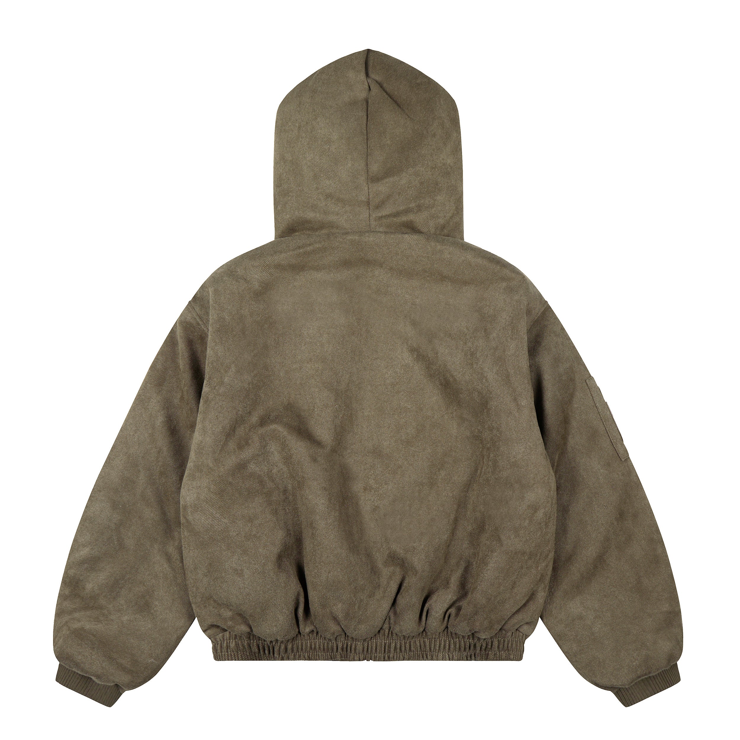 Omirad Faux-Fur Lined Suede Bomber Jacket | Oversized Streetwear