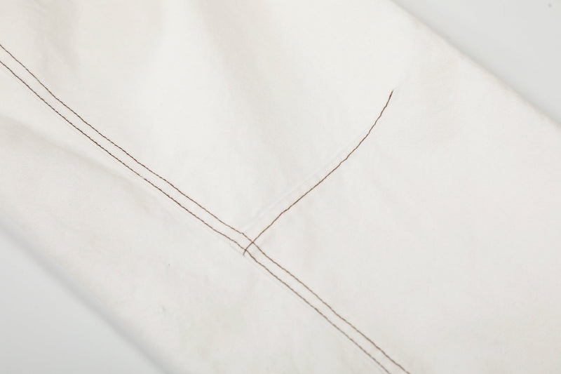 Omirad Sketch Detail Bomber Jacket | Contrast Collar Cotton