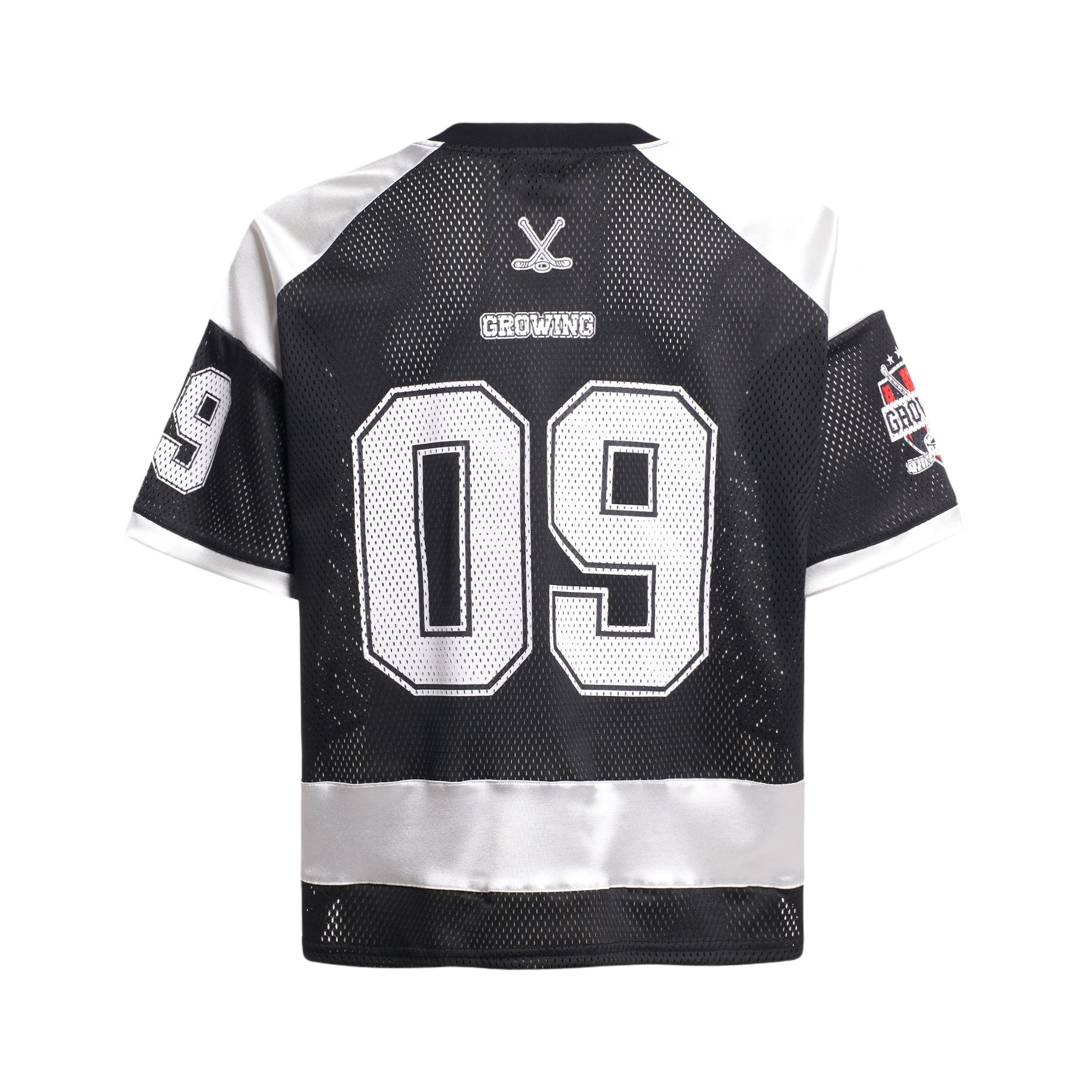 Varsity Mesh Hockey Jersey T-Shirt | Number 09 Streetwear