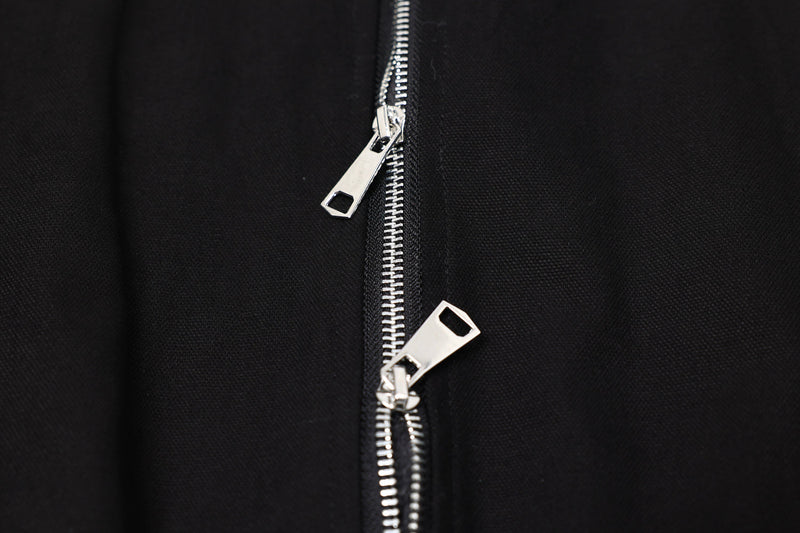 Men's High-Neck Utility Zip Jacket | Streetwear Bomber