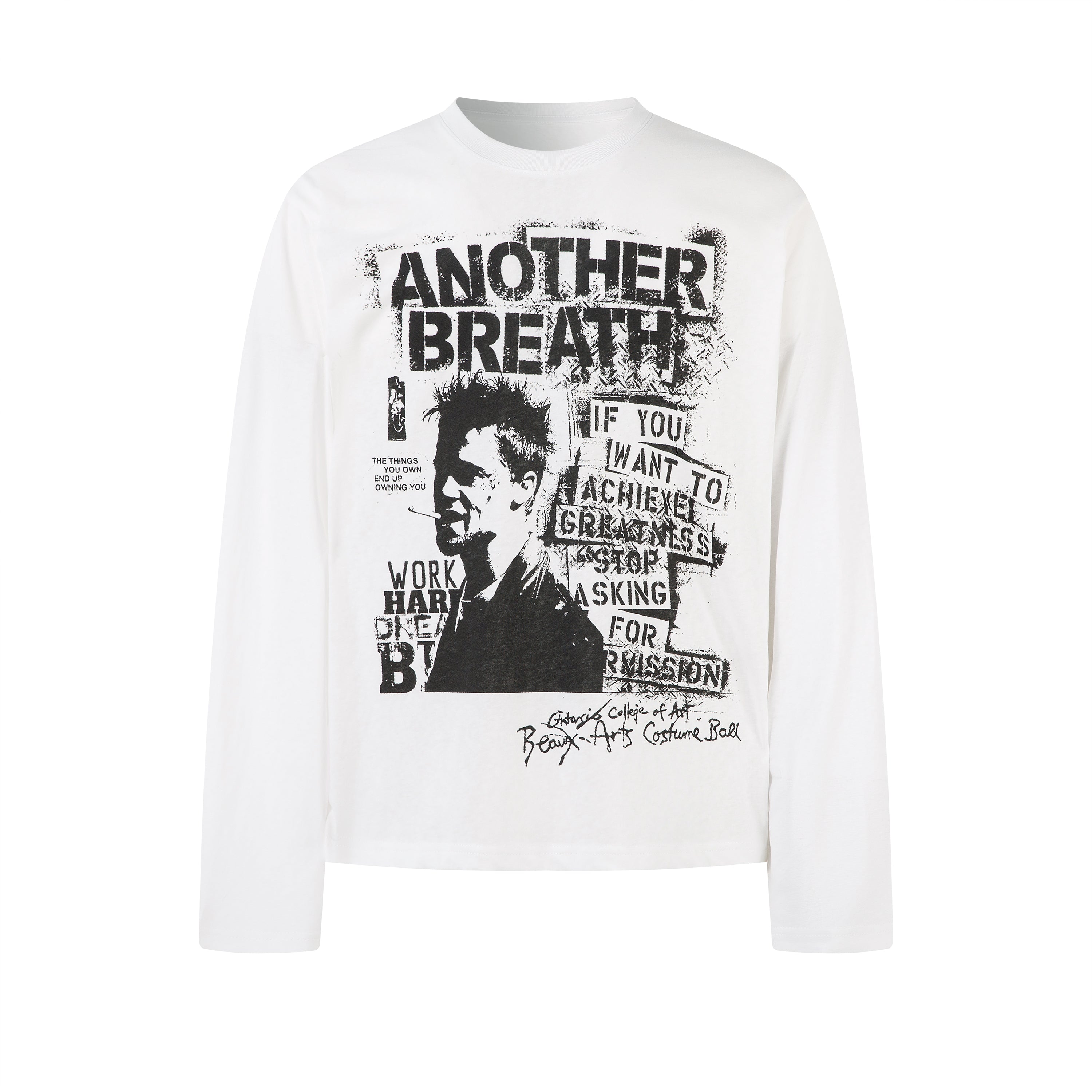 Another Breath Graphic Long Sleeve Tee | Streetwear Print