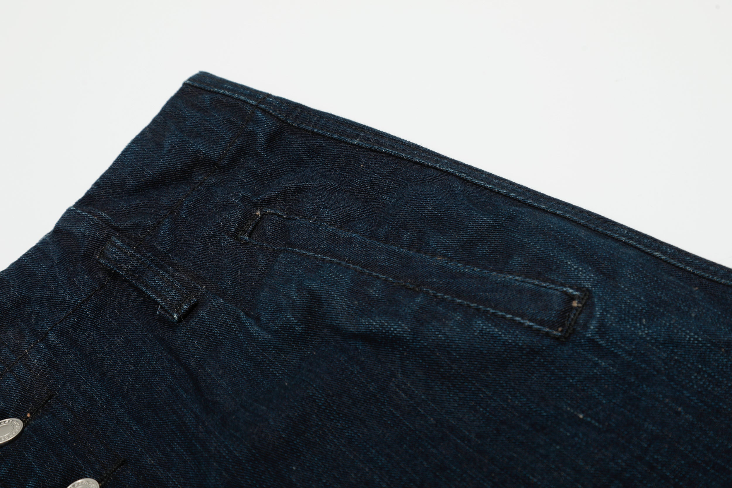 Omirad Split-Waist Wide-Leg Denim Jeans | Dark Wash