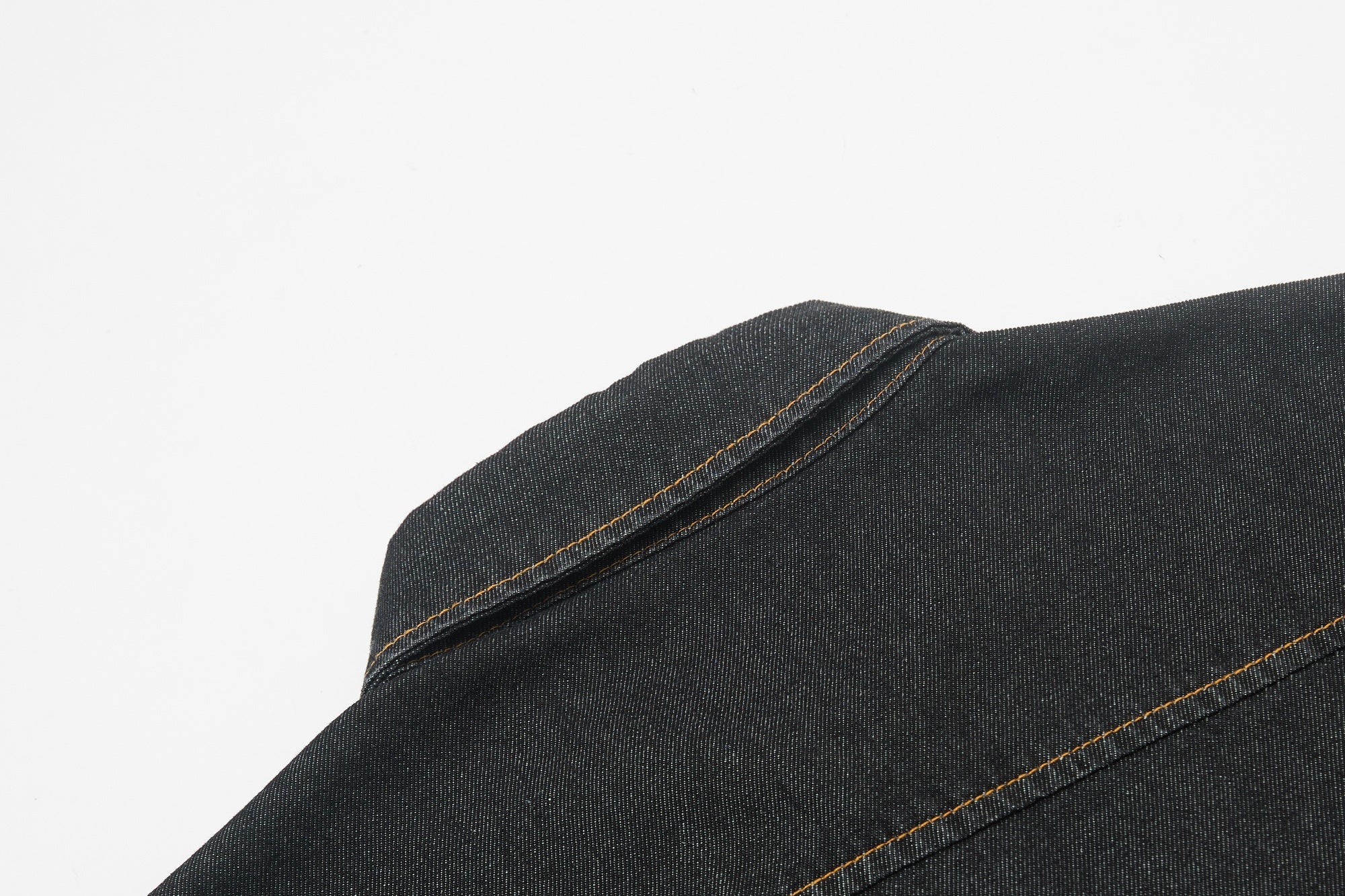 Mafaero Rhinestone Cross Denim Shirt | Streetwear Button-Up