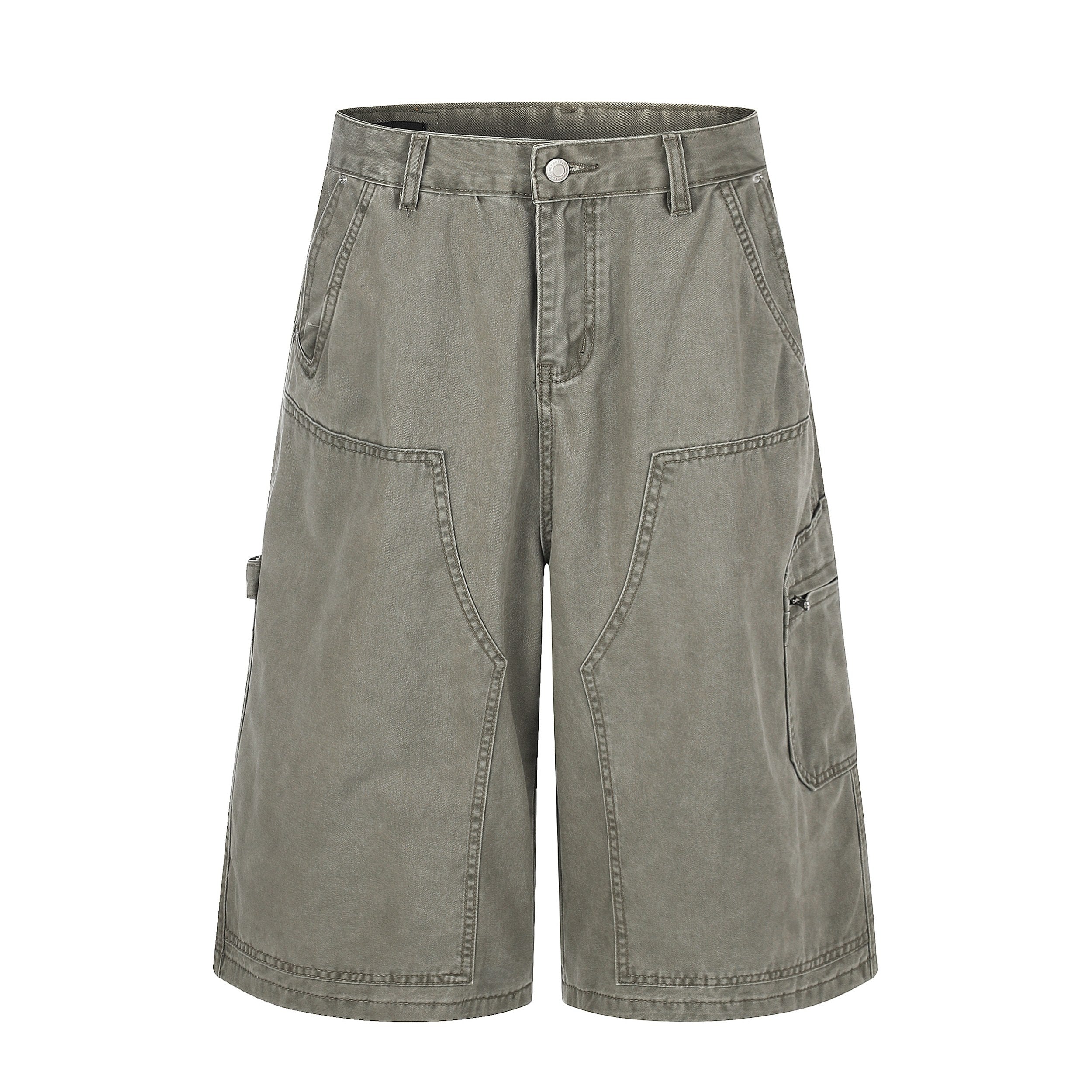 Omirad Vintage Utility Cargo Shorts | Baggy Workwear Fit