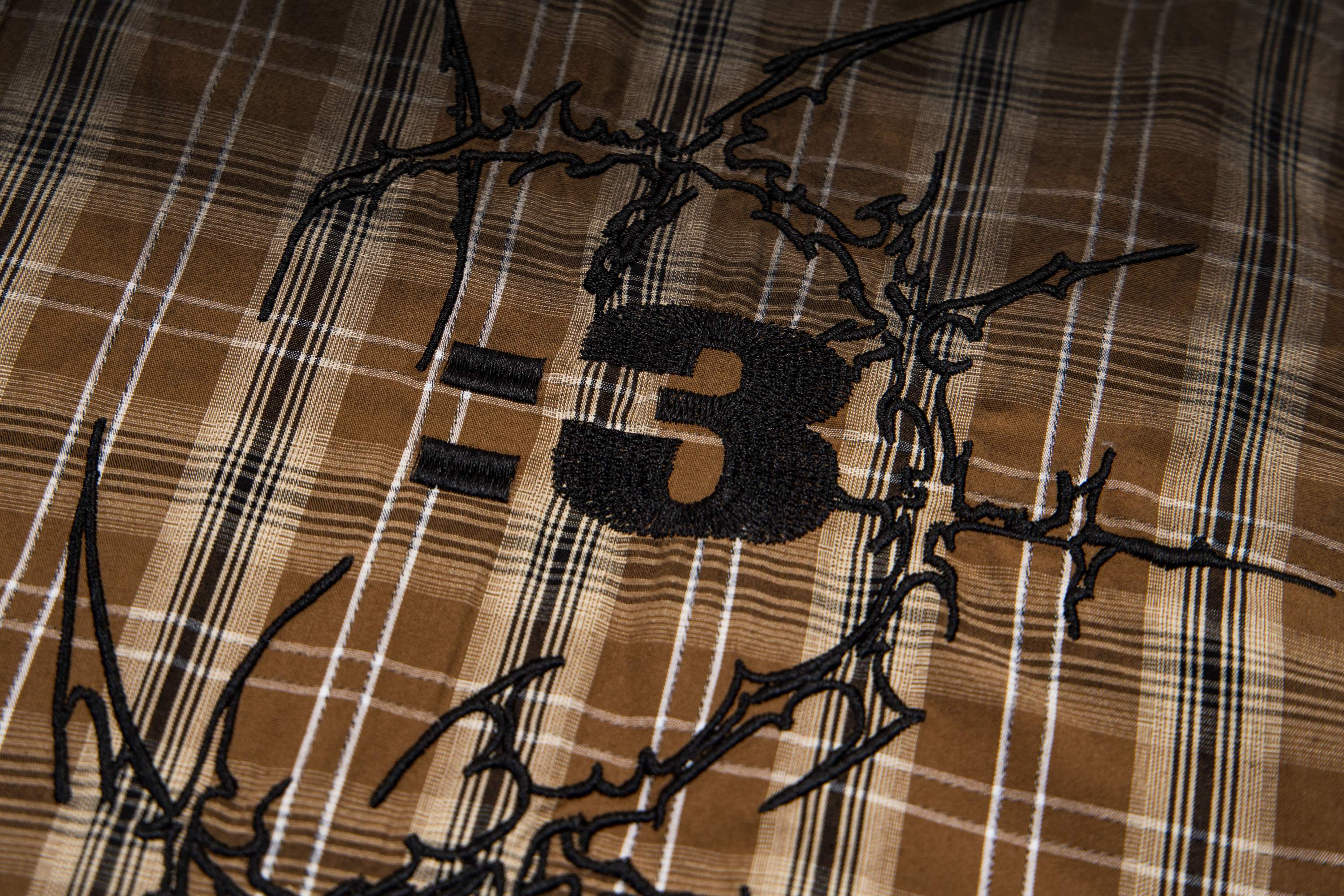 Omirad Vintage Plaid Graphic Shirt | Retro Streetwear