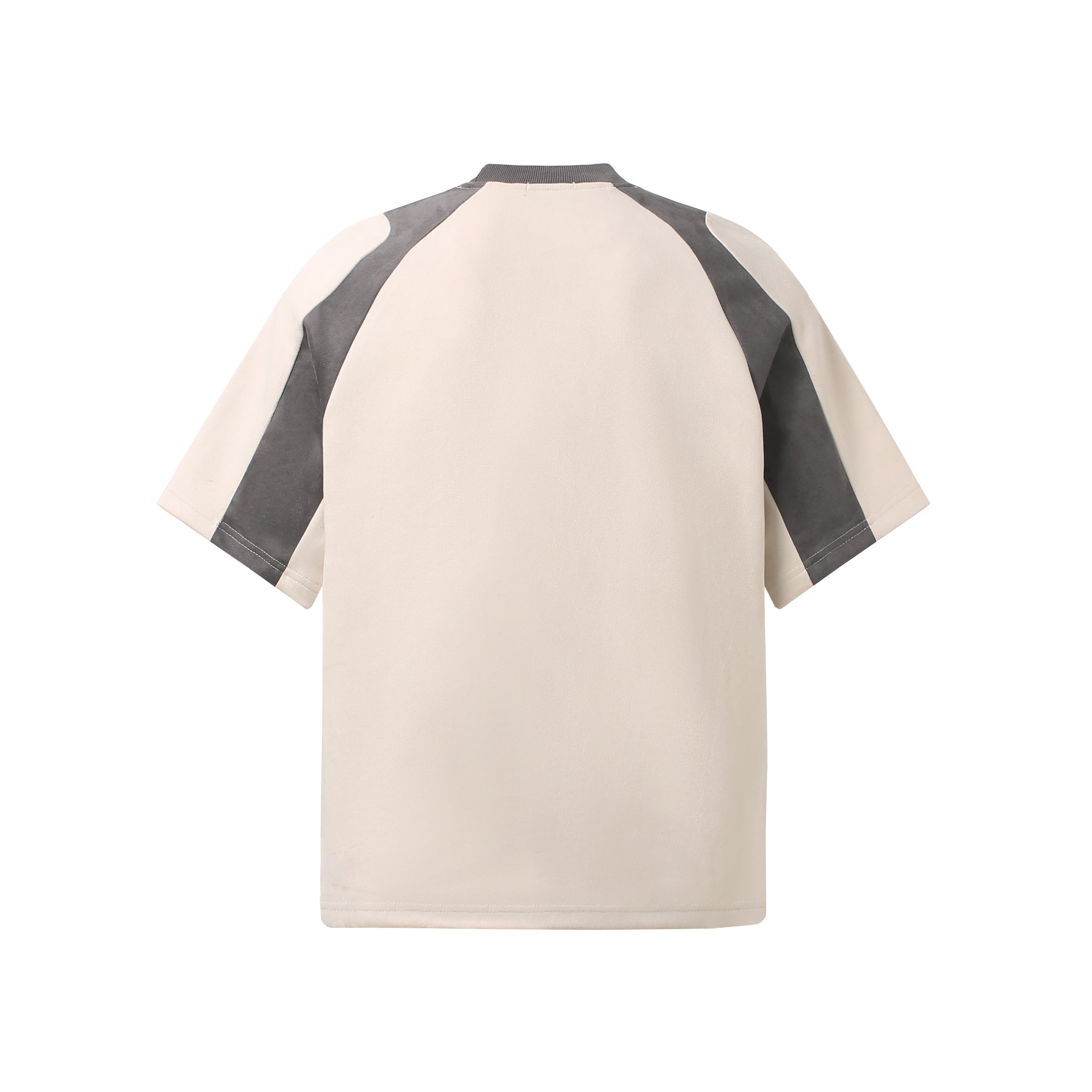 Omirad Sport Panel Suede Tee | Athletic Streetwear T-Shirt