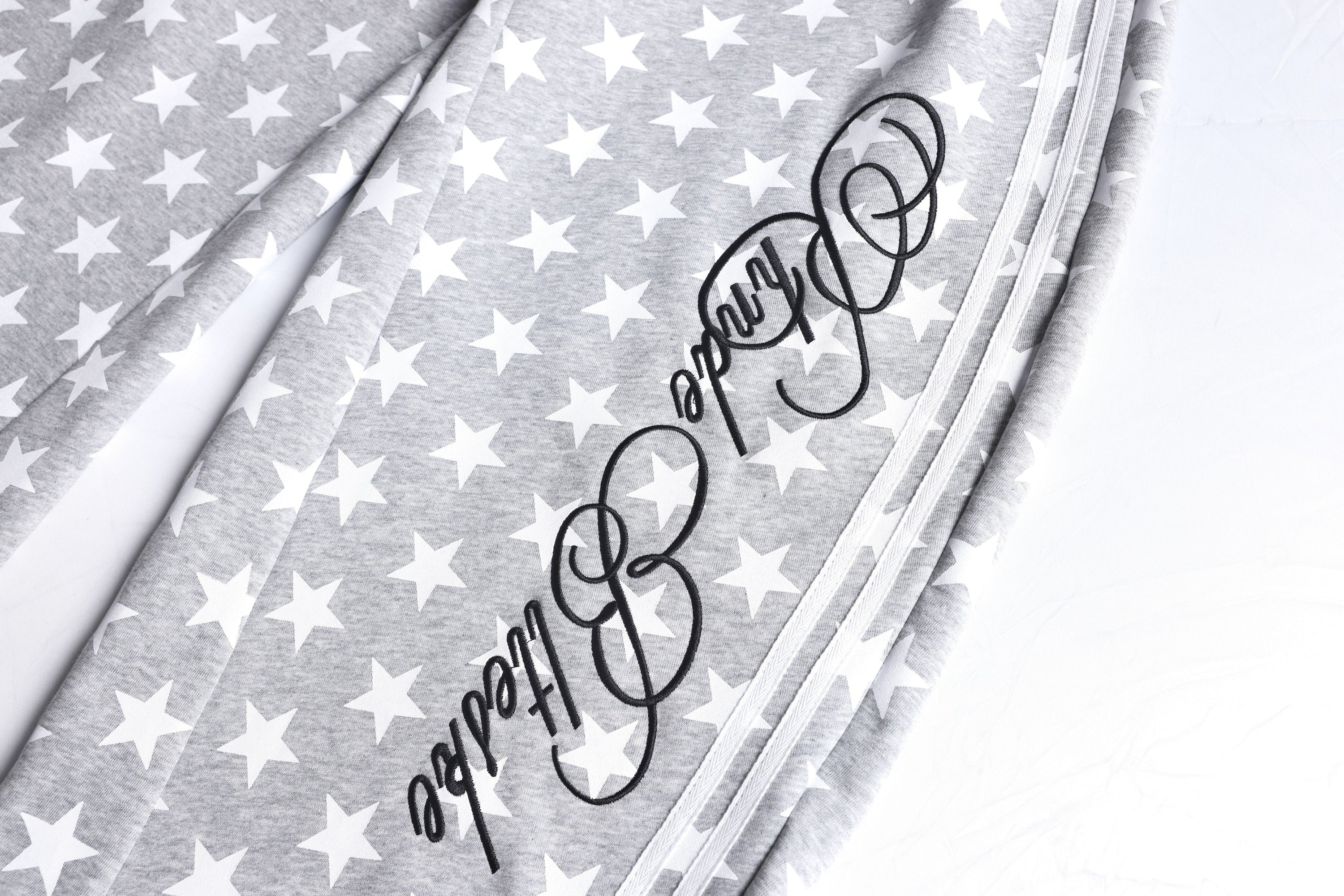 Omirad Star Print Wide-Leg Sweatpants | Y2K Streetwear