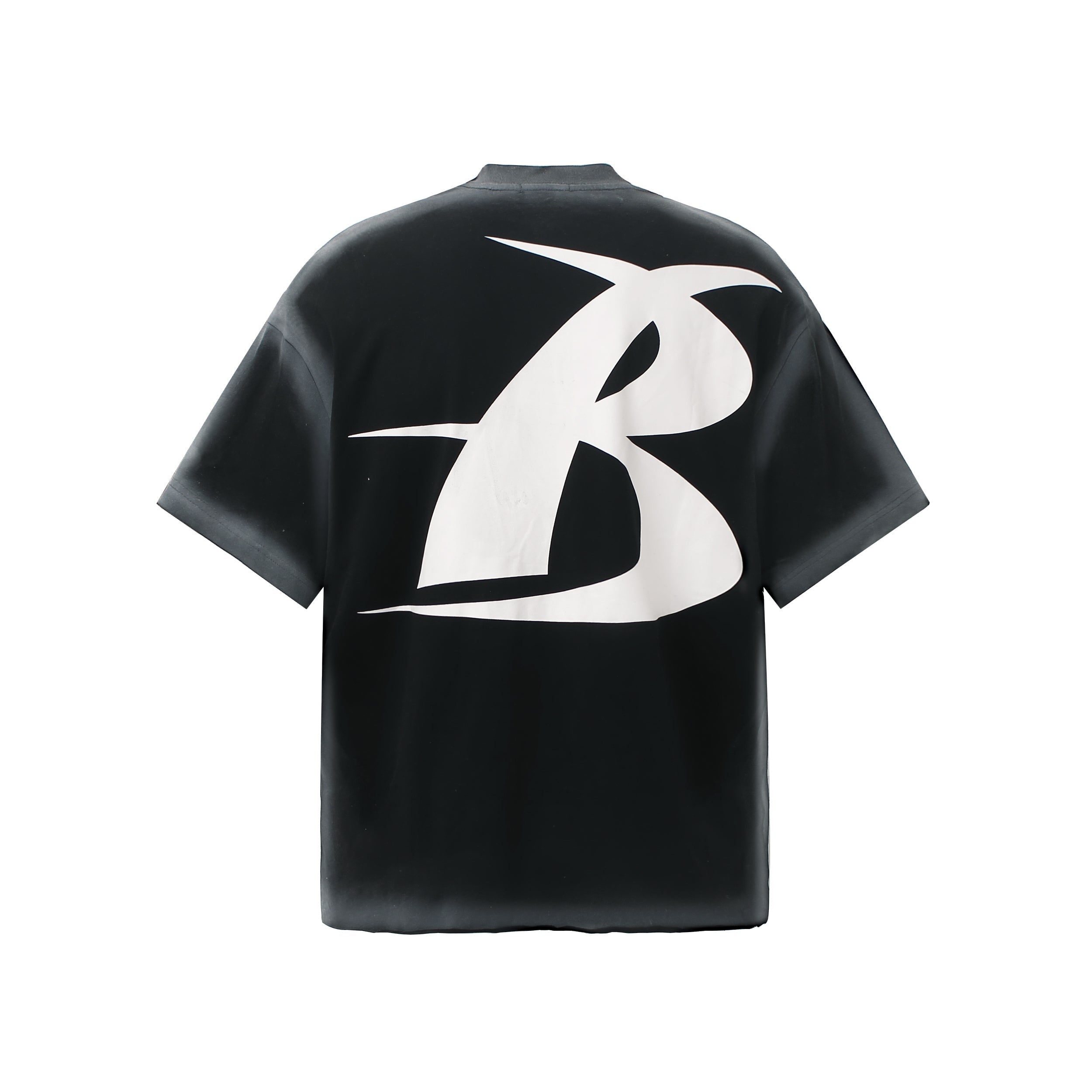 Omirad Bold Slogan Gradient Oversized Tee | Streetwear