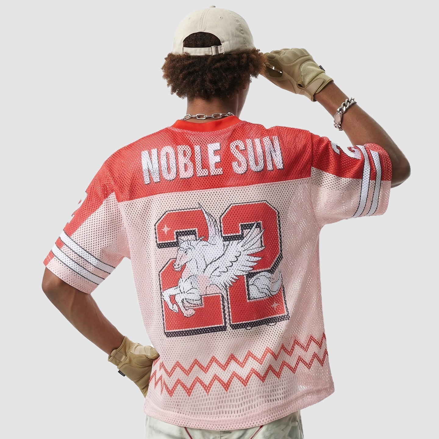 Omirad Noble Sun 22 Mesh Jersey T-Shirt | Streetwear