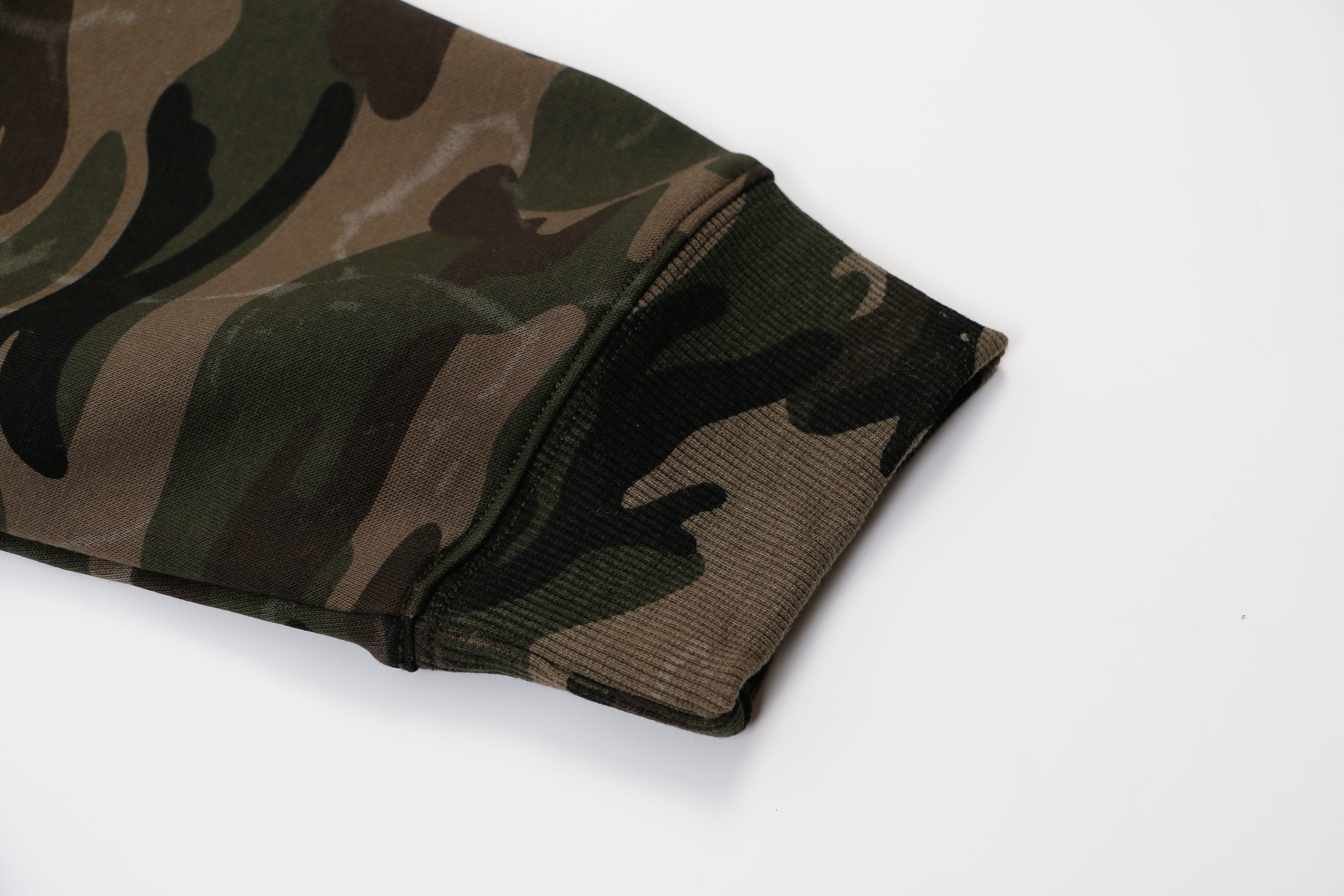 Camo GO! 3D Puff Letter Hoodie | Streetwear Camouflage Sweatshirt