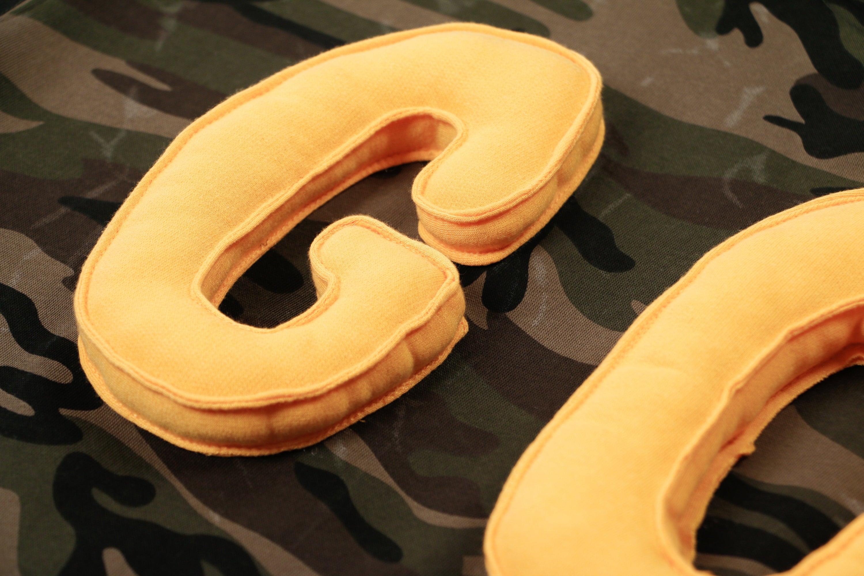 Camo GO! 3D Puff Letter Hoodie | Streetwear Camouflage Sweatshirt