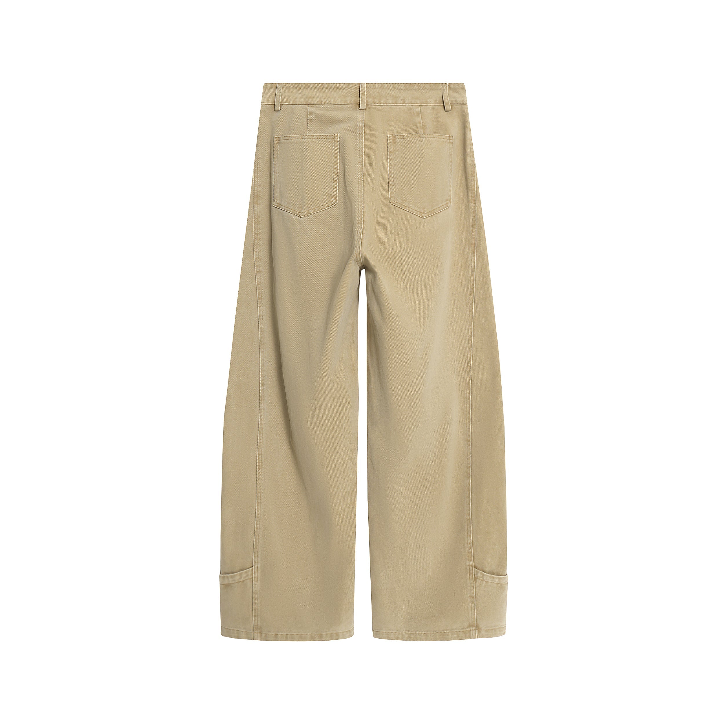 Omirad Wide-Leg Work Pants | Cotton Twill Utility Trousers