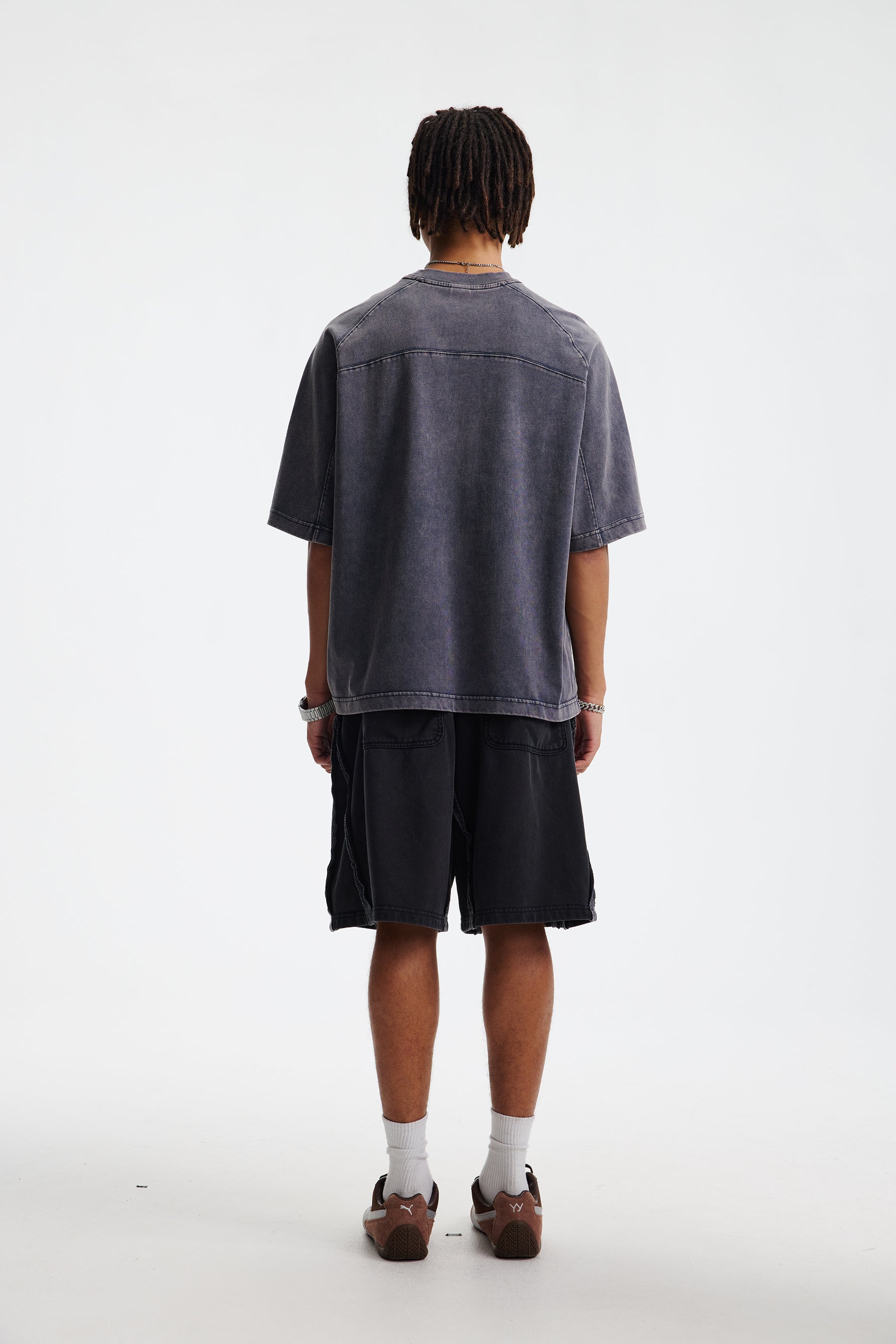 Omirad Vintage Washed Oversized Cotton T-Shirt | Streetwear