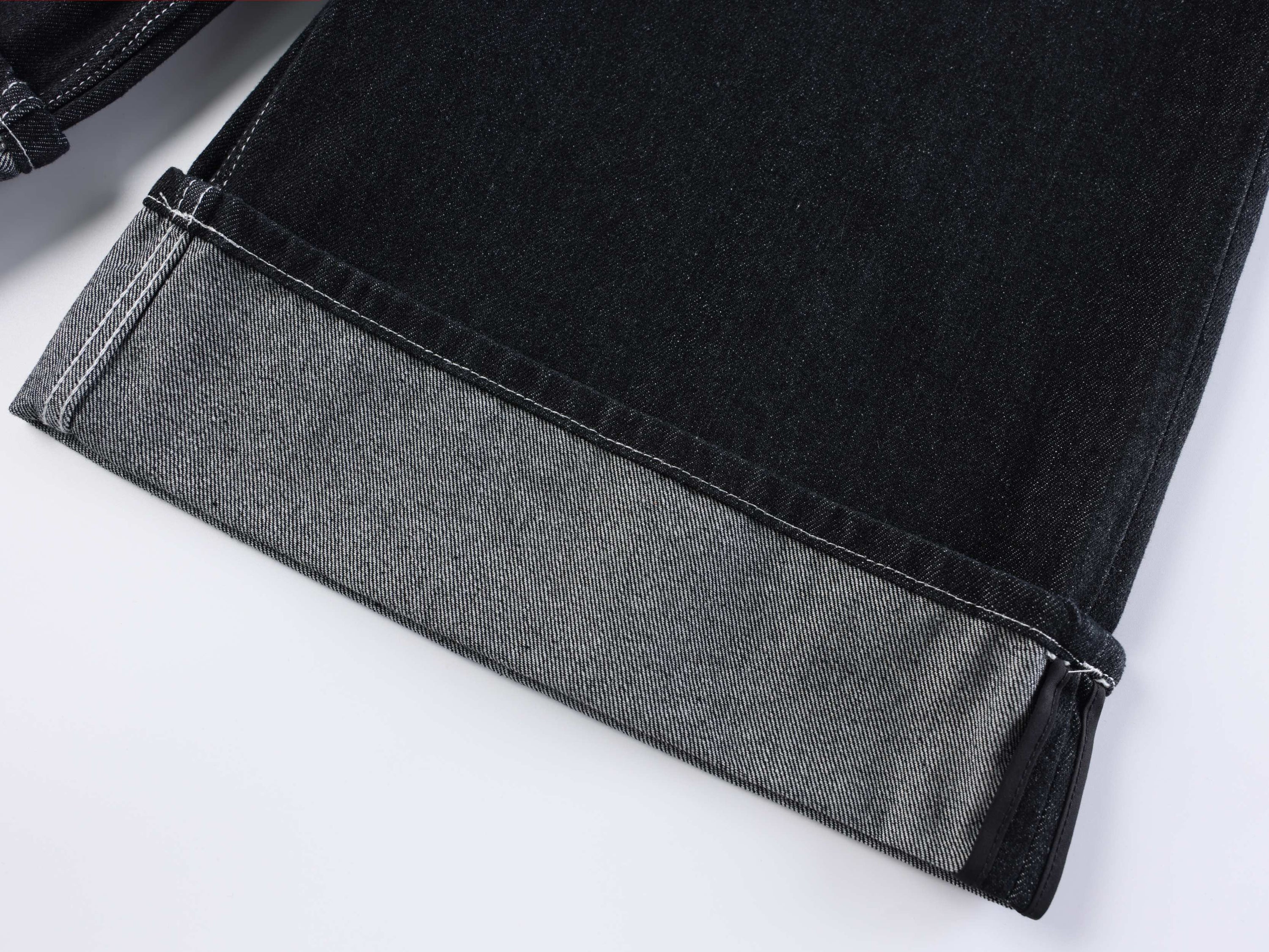 Wide-Leg Buckle Denim Shorts | Dark Wash Streetwear