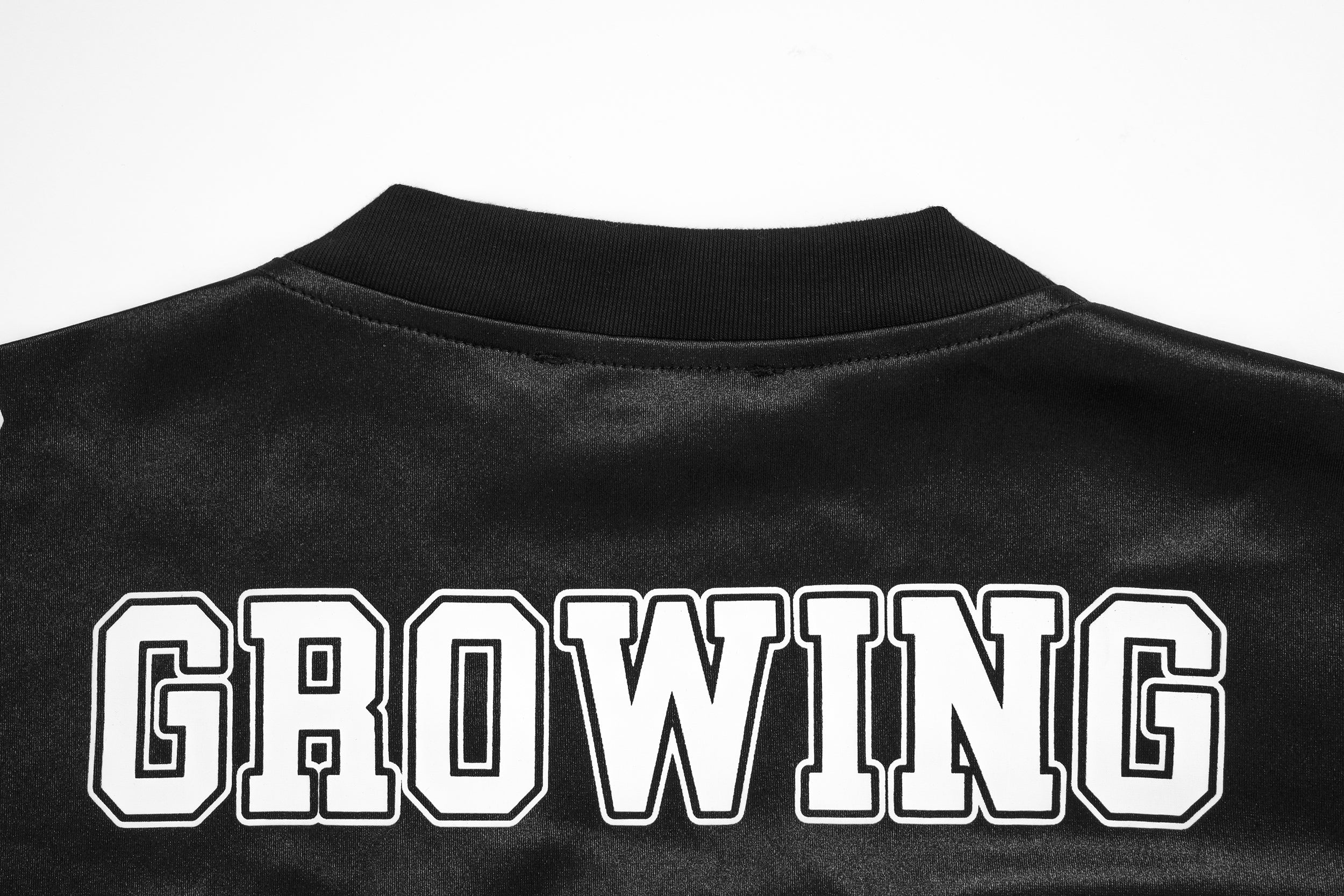 Growing MT99 Metallic Varsity Mesh Jersey Tee | 999 Graphic