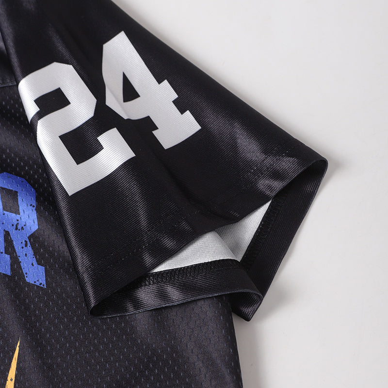 MADEGPSR Flame 24 Football Jersey | Streetwear Mesh Jersey
