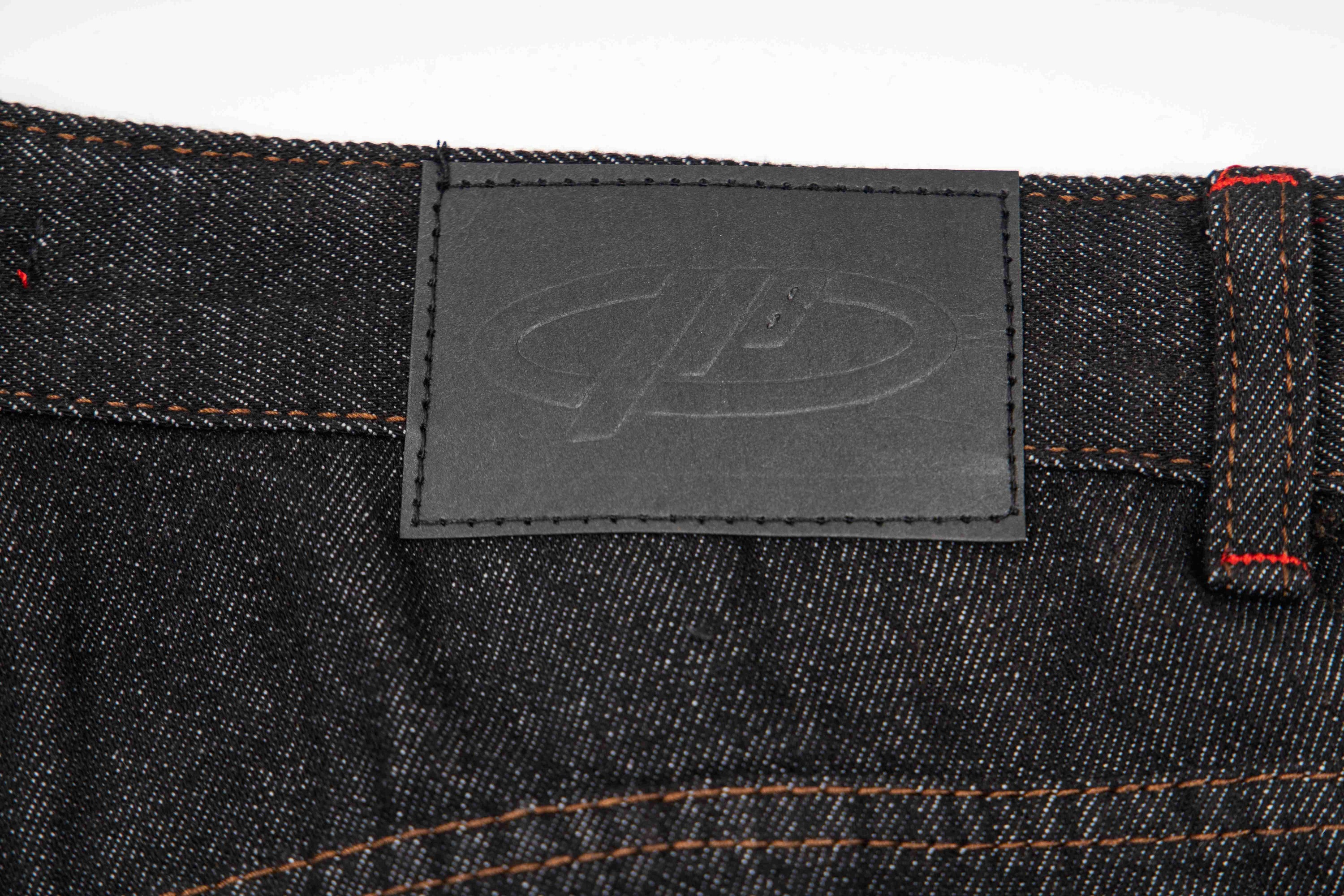 Omirad Hook Closure Wide-Leg Denim Pants | Dark Wash