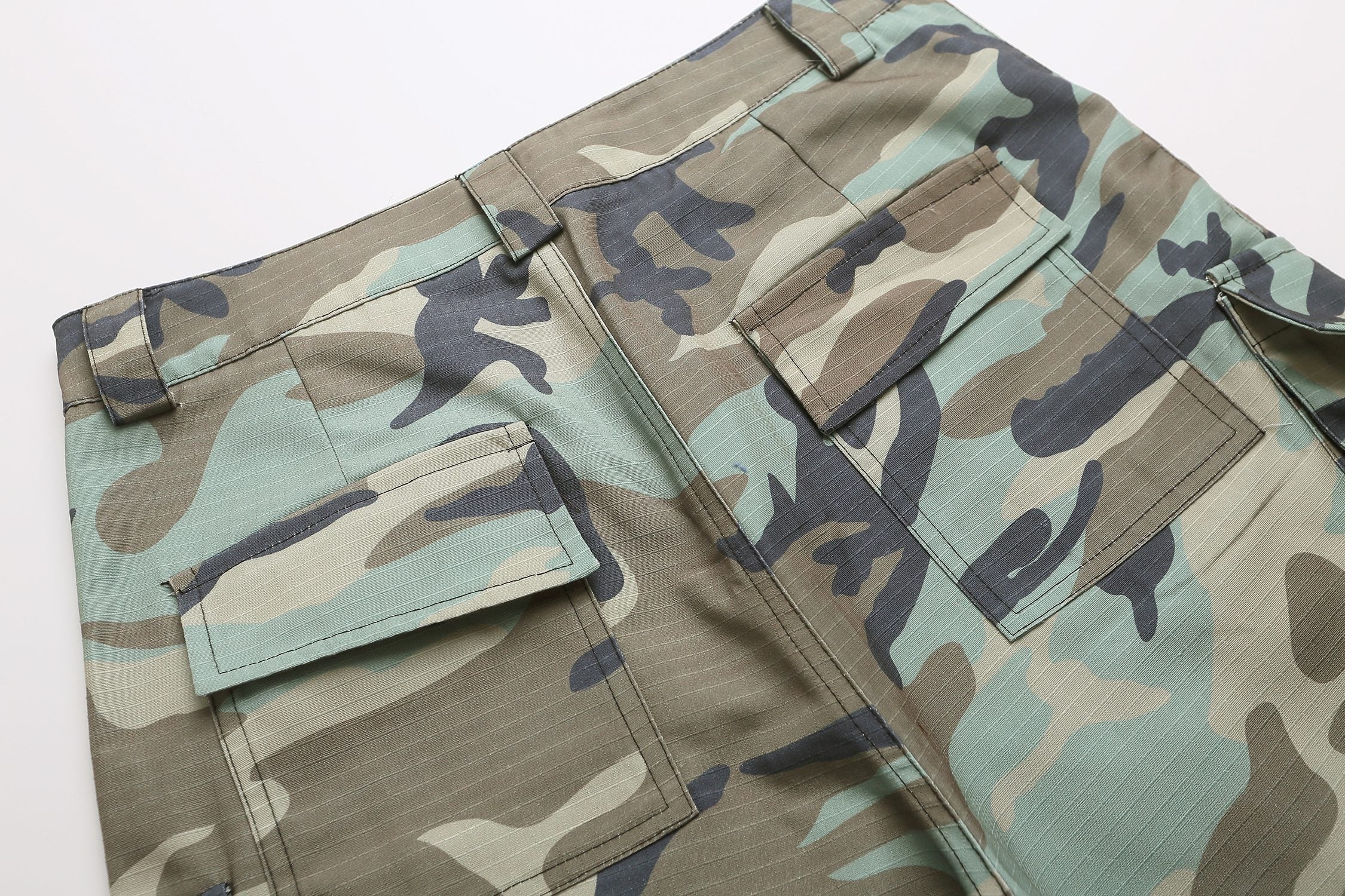 Omirad Camo Star Cargo Shorts | Woodland Streetwear