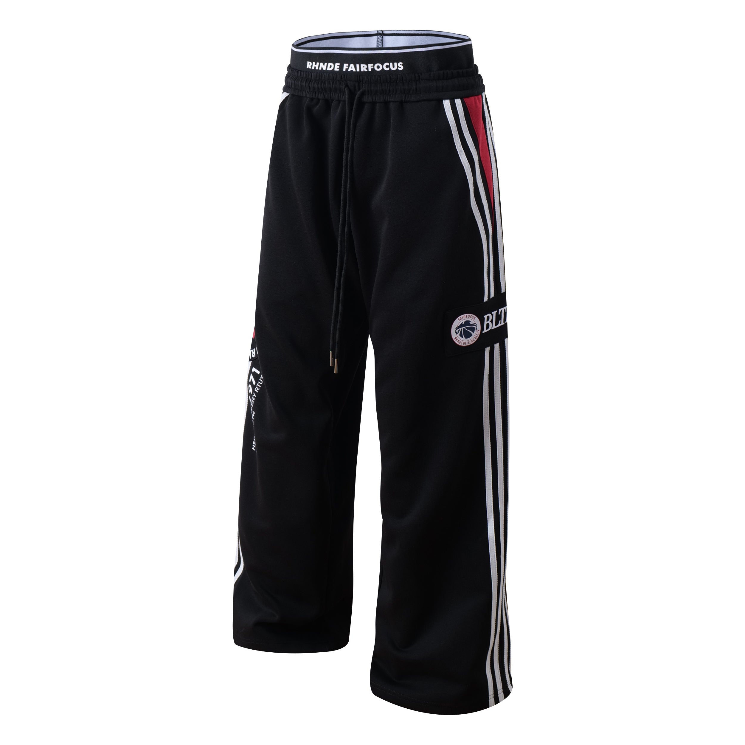 Fairfocus College Track Pants | Wide-Leg Streetwear Sweatpants