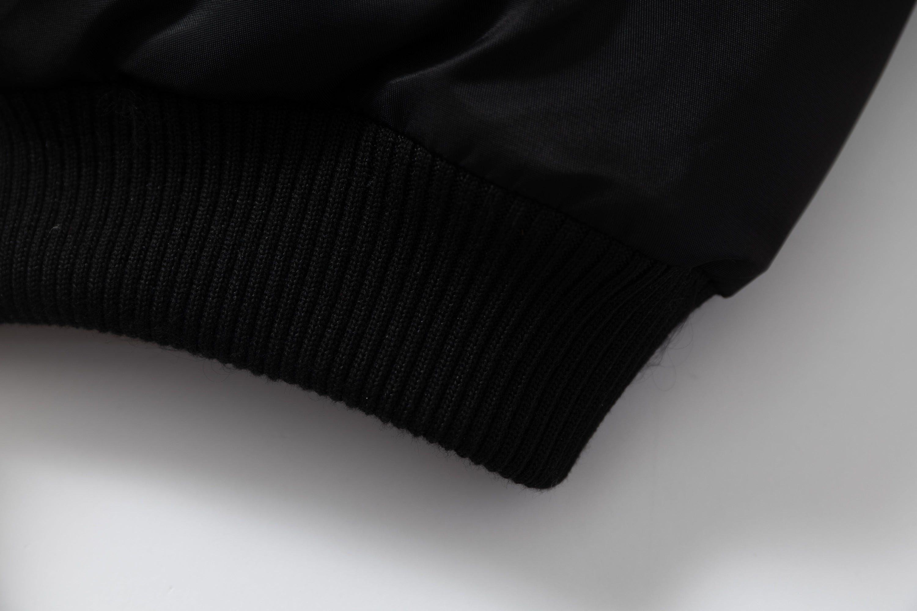 Omirad Faux-Fur Lined Bomber Jacket | Black Winter Coat