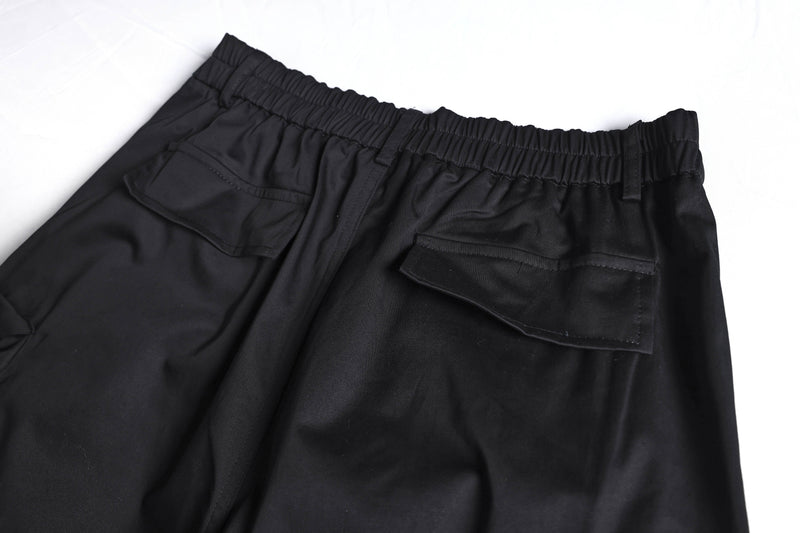 Gothic Cross Cargo Pants | Wide-Leg Streetwear Trousers