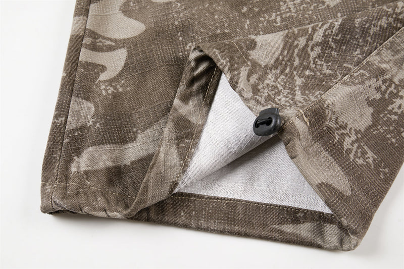 Camo Wide-Leg Sweatpants | Relaxed Fit Streetwear Pants