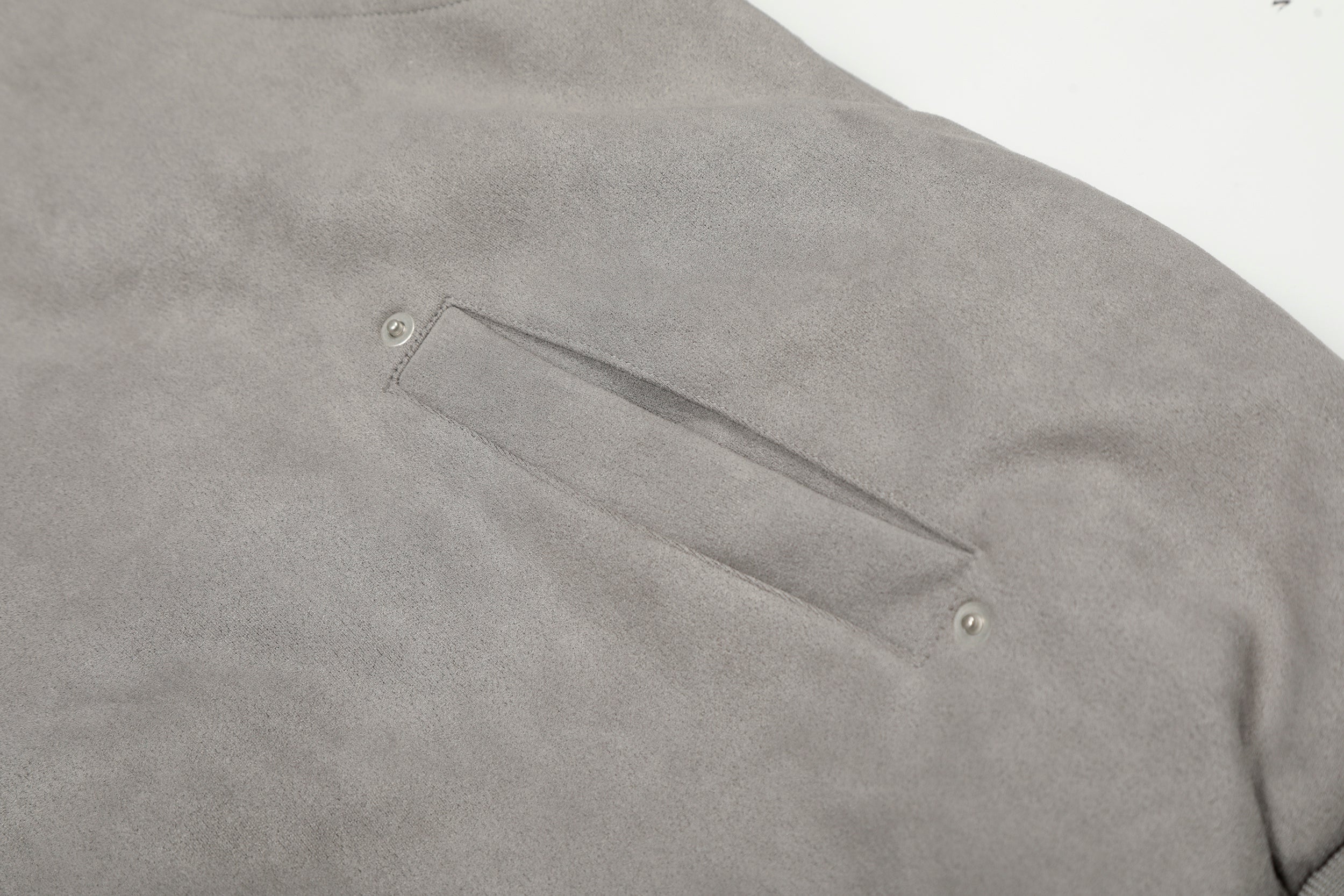 Reversible Faux Fur & Suede Hooded Bomber Jacket