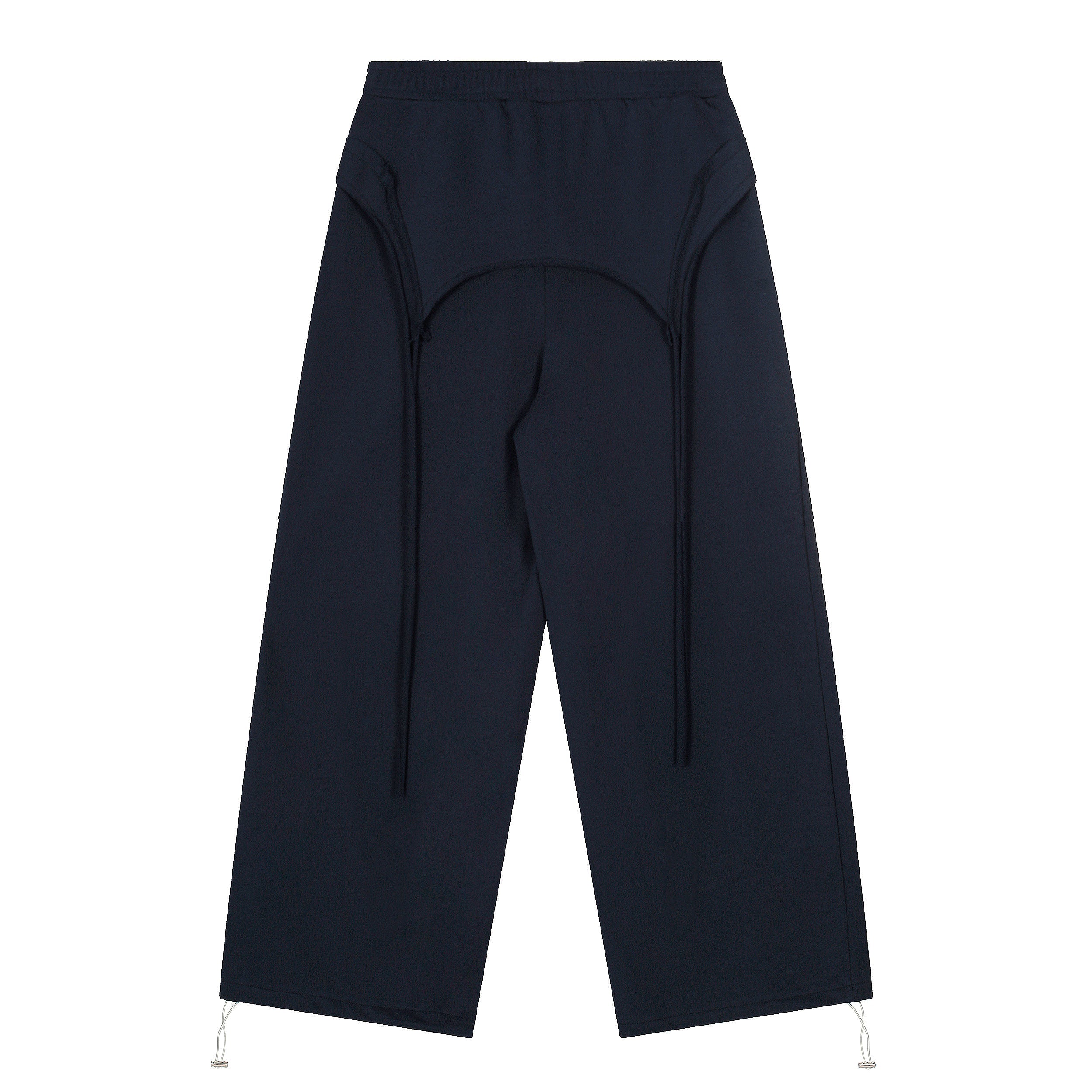 CUAMS Multi-Drawstring Wide-Leg Sweatpants | Streetwear