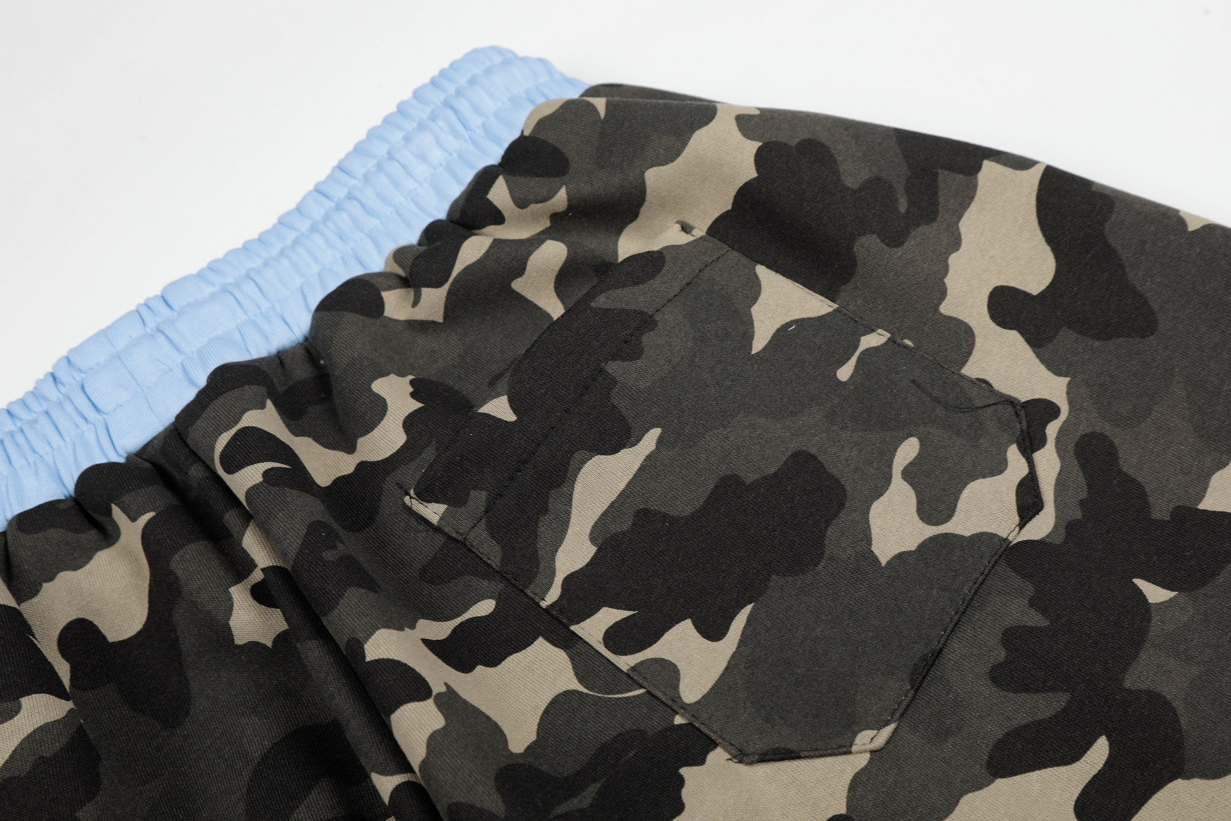 Omirad Graphic Camo Wide-Leg Sweatpants | Street Style