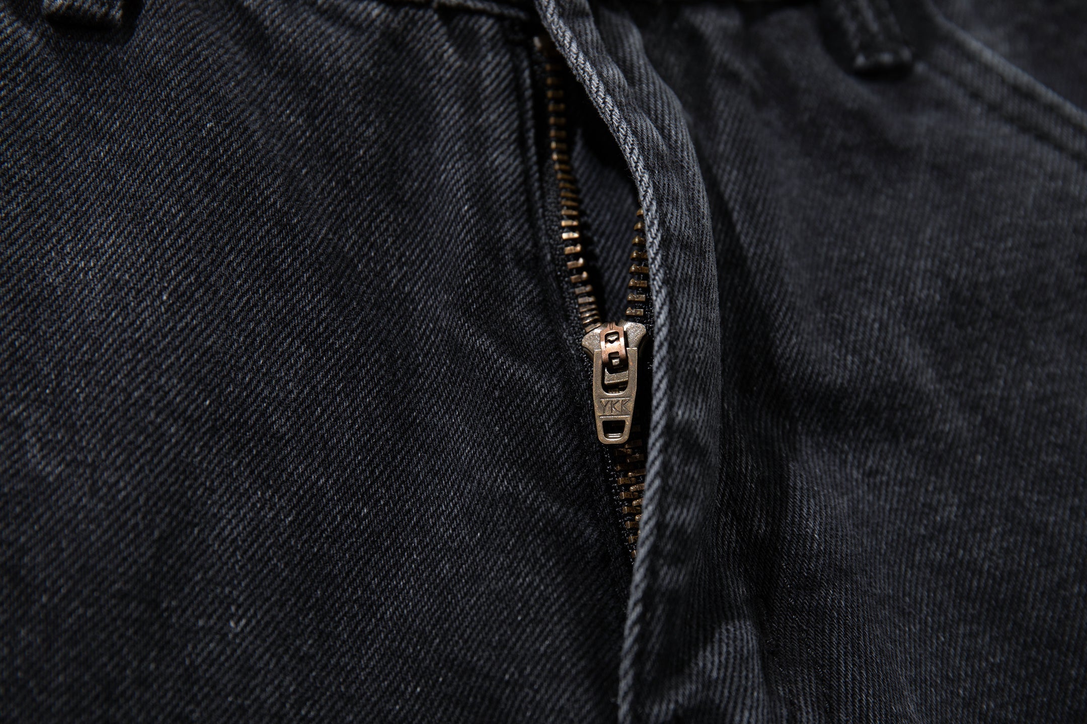 Omirad Paneled Wide-Leg Cargo Denim | Washed Charcoal
