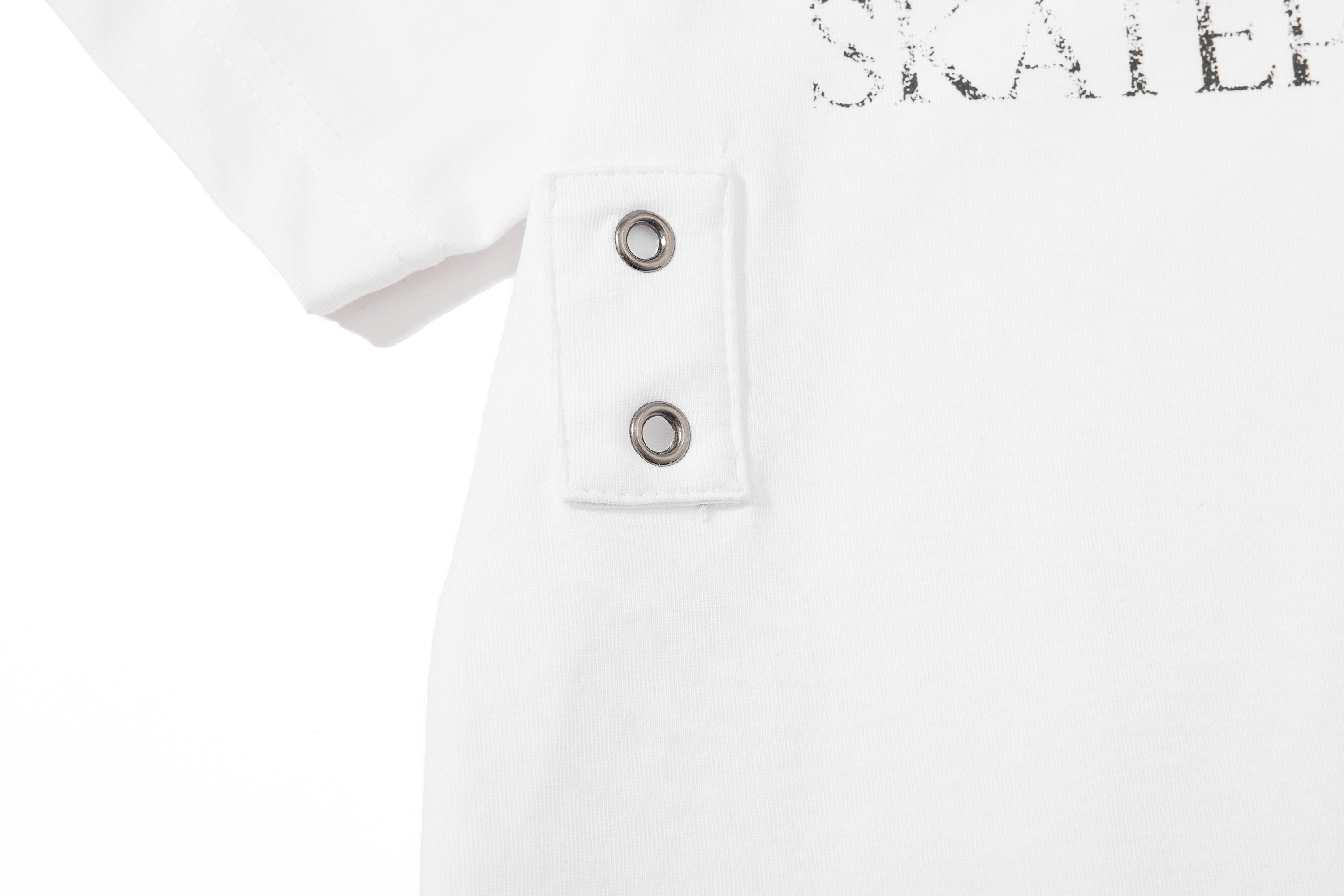 Omirad Skatepark Crew Distressed Graphic Polo Shirt