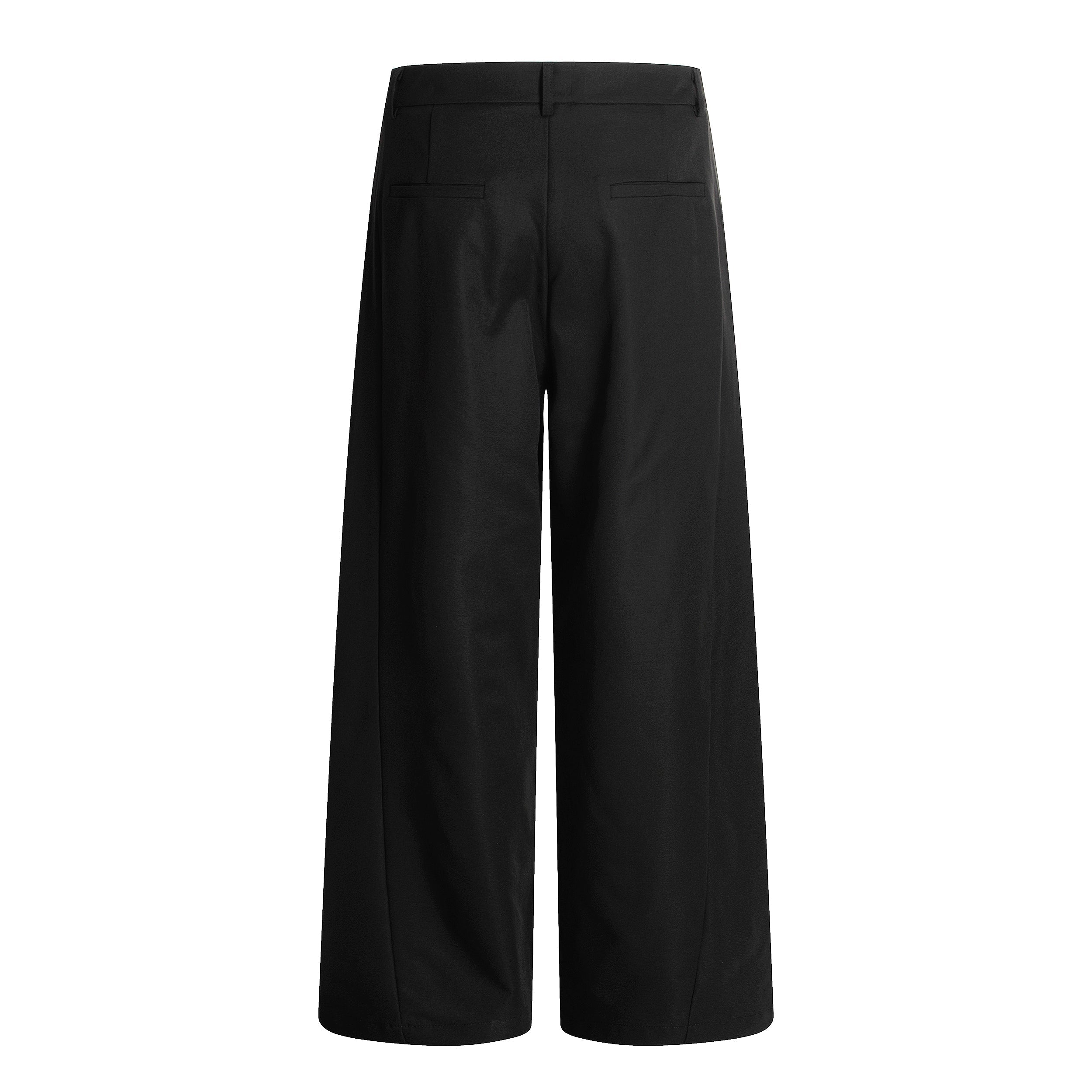 Omirad Structured Wide-Leg Trousers | Bold Street Tailoring