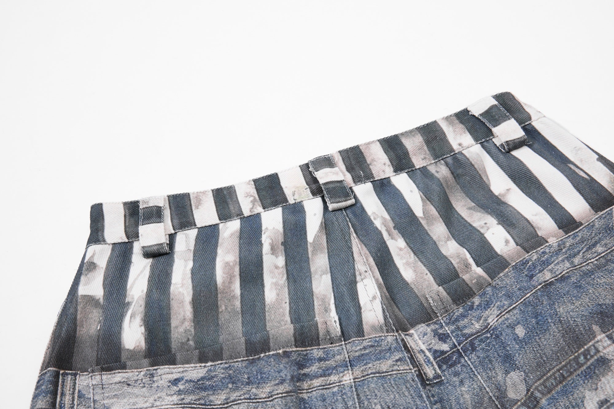 Omirad Layered Star Print Balloon Jeans | Y2K Streetwear