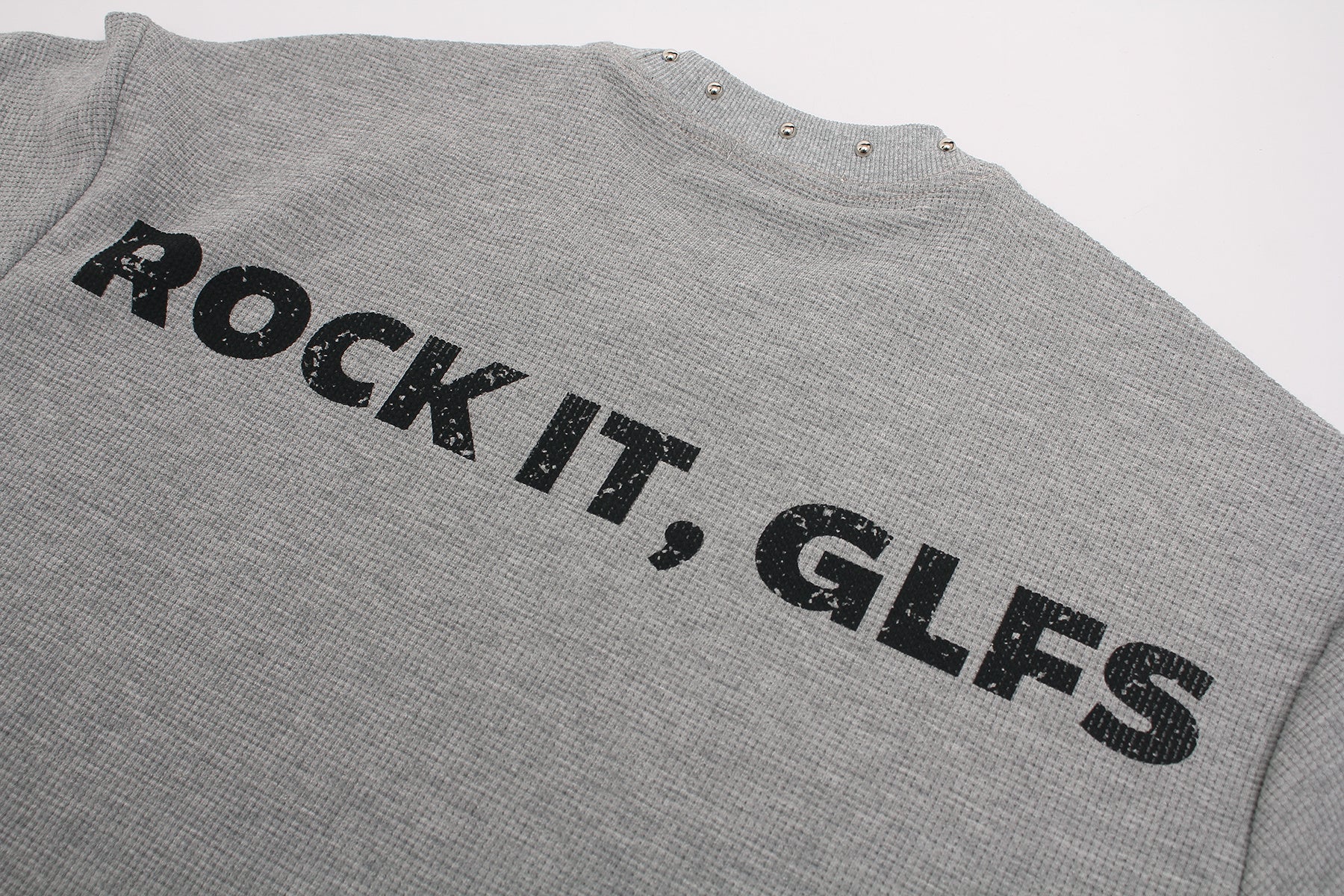 Omirad Rock It Collage Graphic Tee | Gothic Print Streetwear